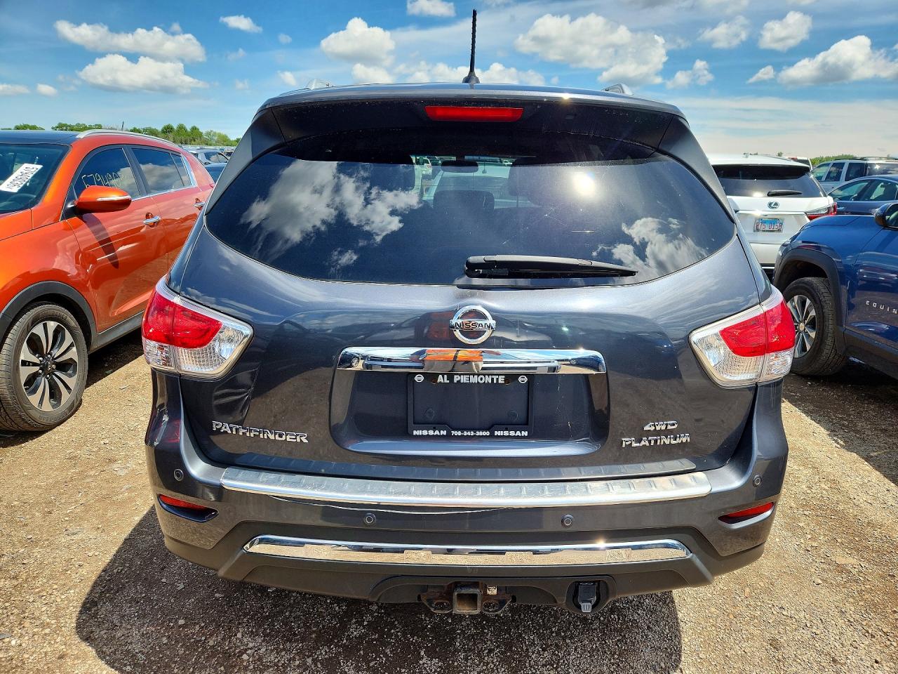 2013 Nissan Pathfinder S Gray vin: 5N1AR2MM4DC643034