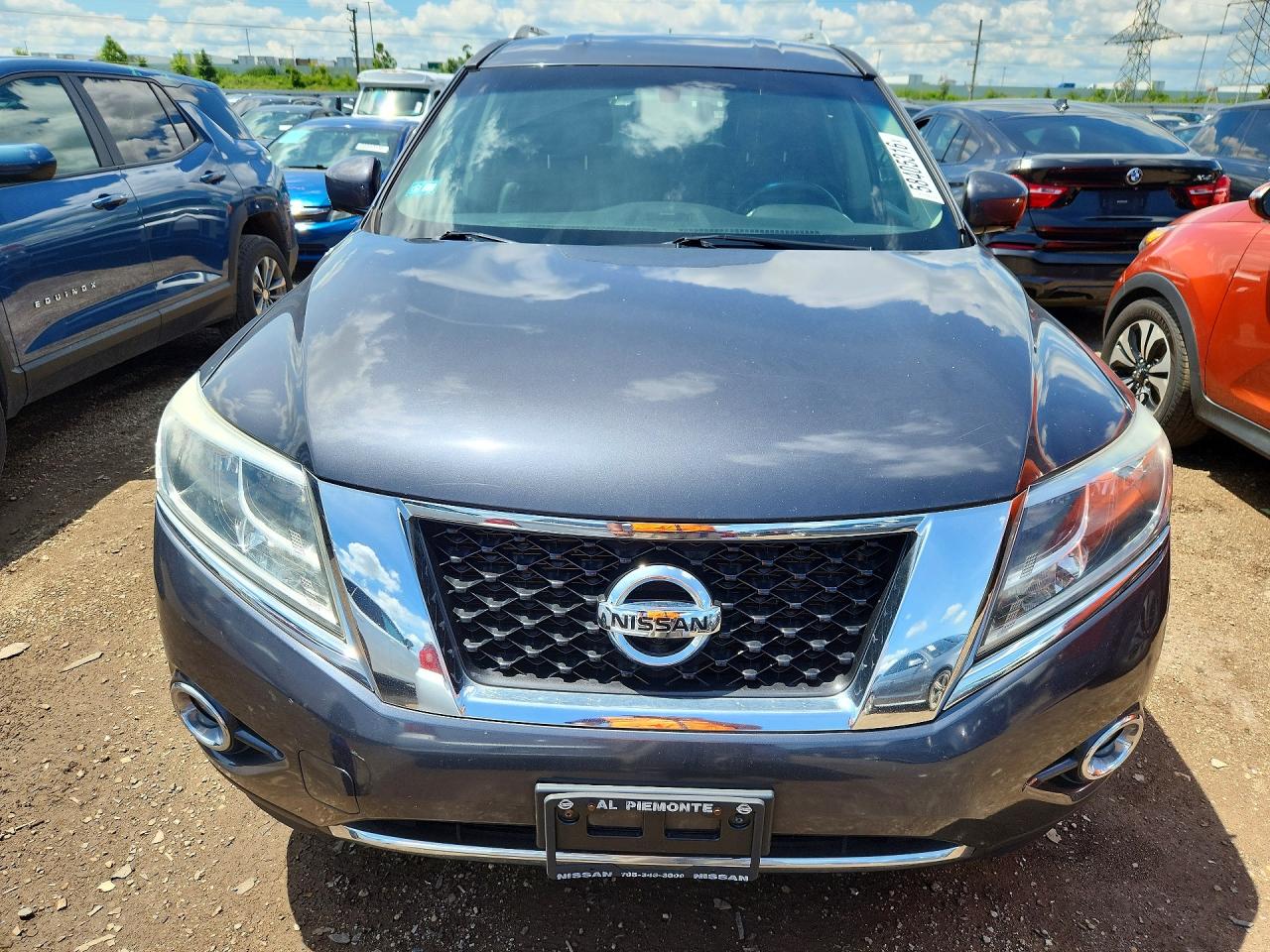 2013 Nissan Pathfinder S Gray vin: 5N1AR2MM4DC643034