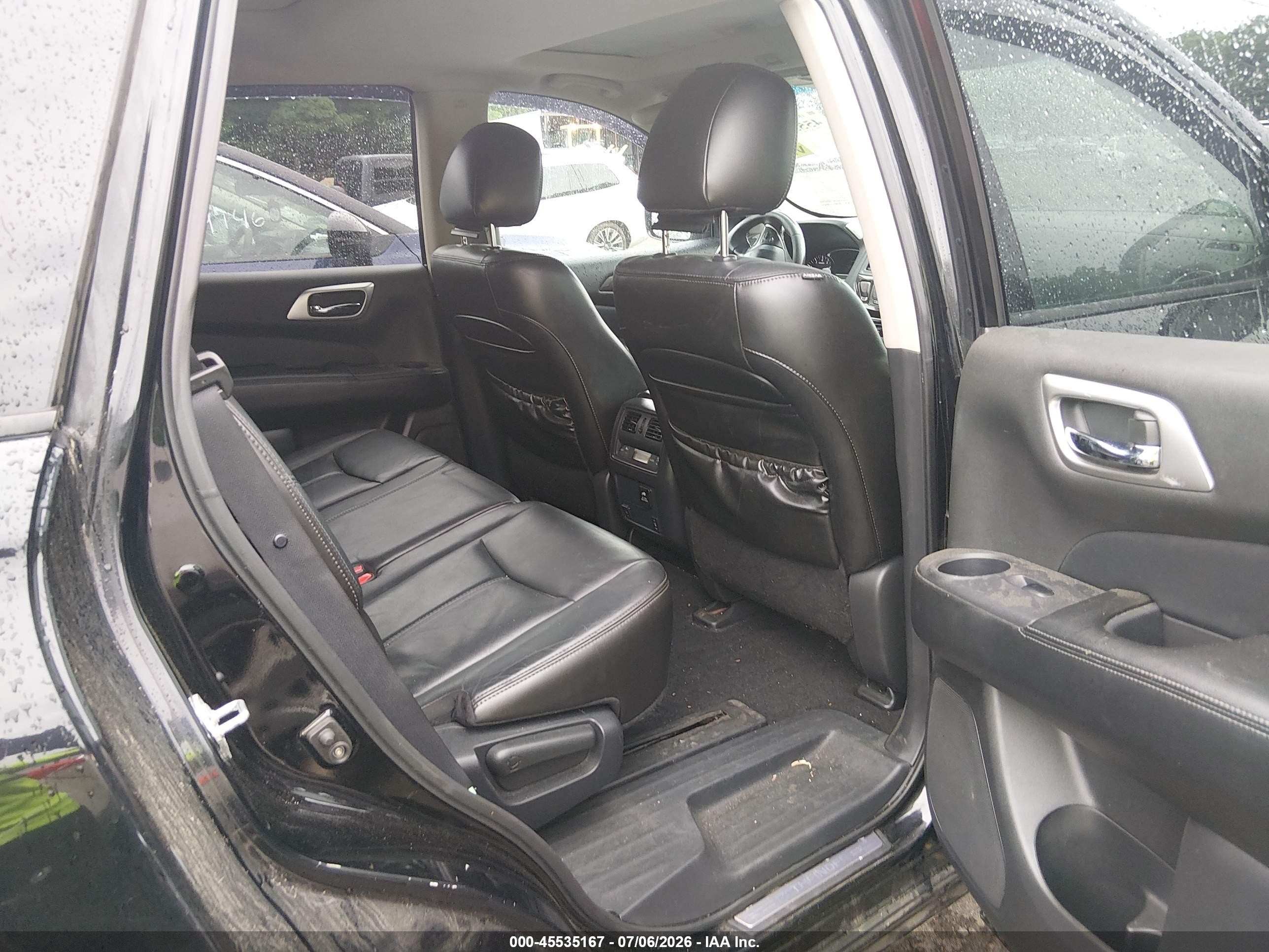 2013 Nissan Pathfinder Sl Black vin: 5N1AR2MM4DC645091