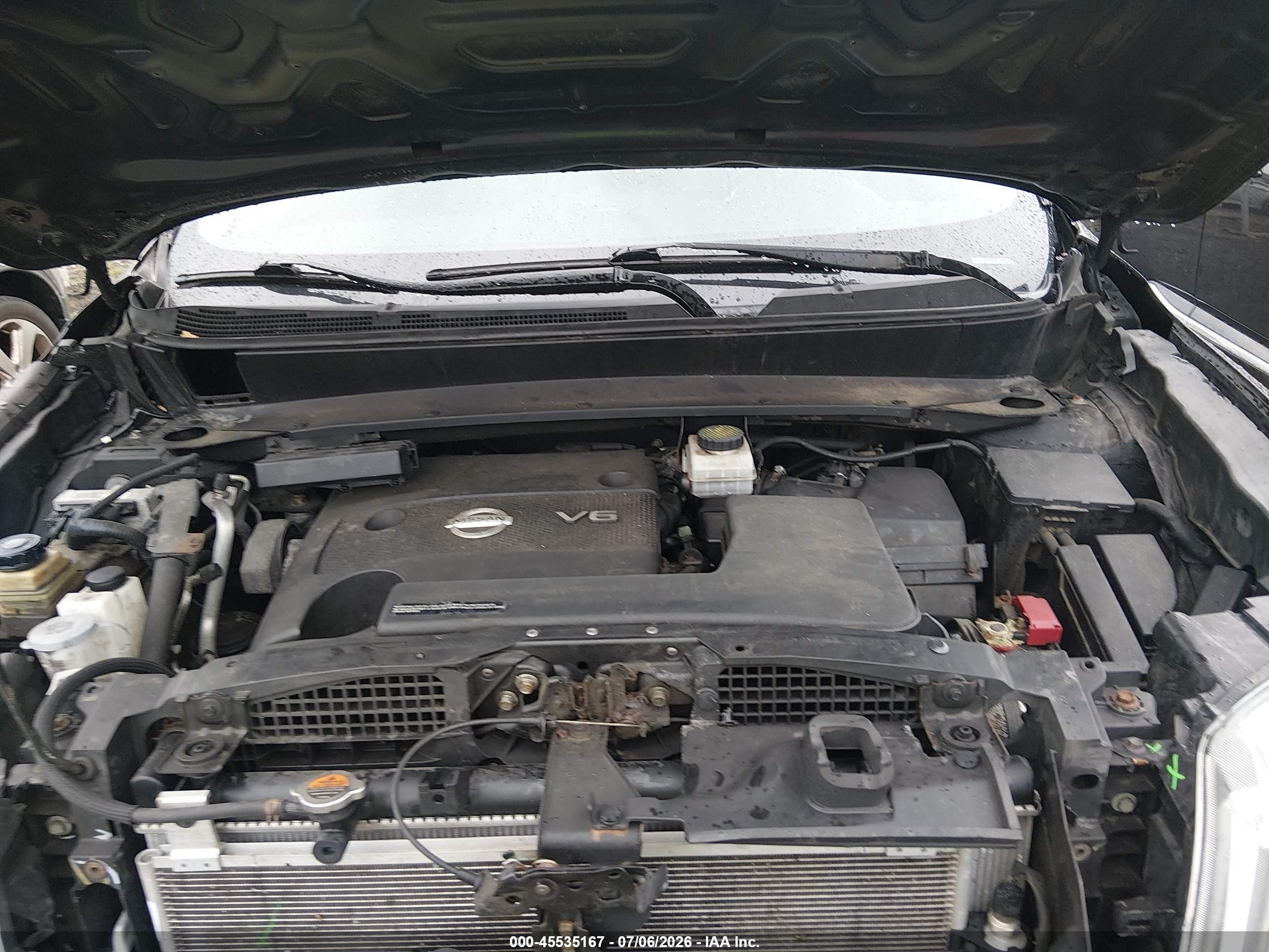 2013 Nissan Pathfinder Sl Black vin: 5N1AR2MM4DC645091
