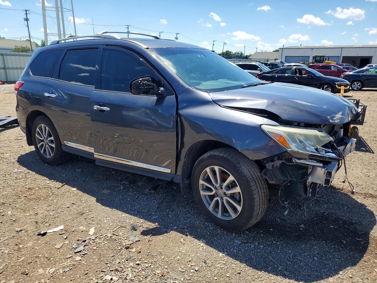 2013 Nissan Pathfinder S/sv/sl/platinum Серый vin: 5N1AR2MM4DC662084