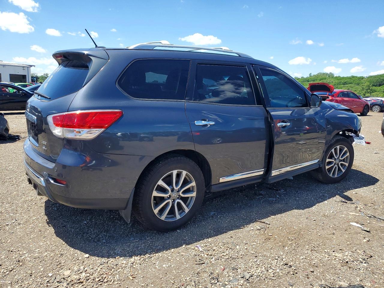 2013 Nissan Pathfinder S/sv/sl/platinum Серый vin: 5N1AR2MM4DC662084