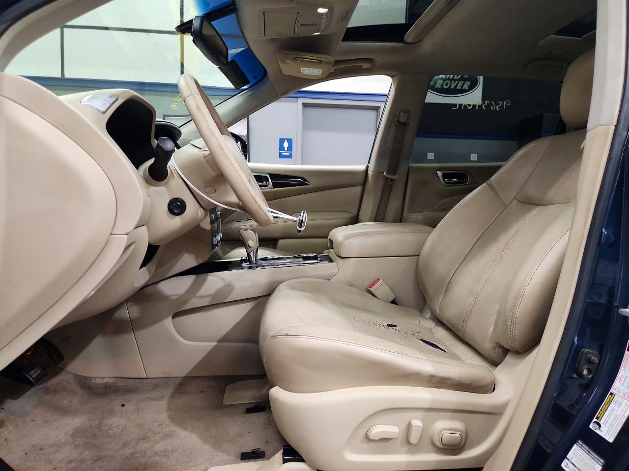 2013 Nissan Pathfinder S Blue vin: 5N1AR2MM4DC671562
