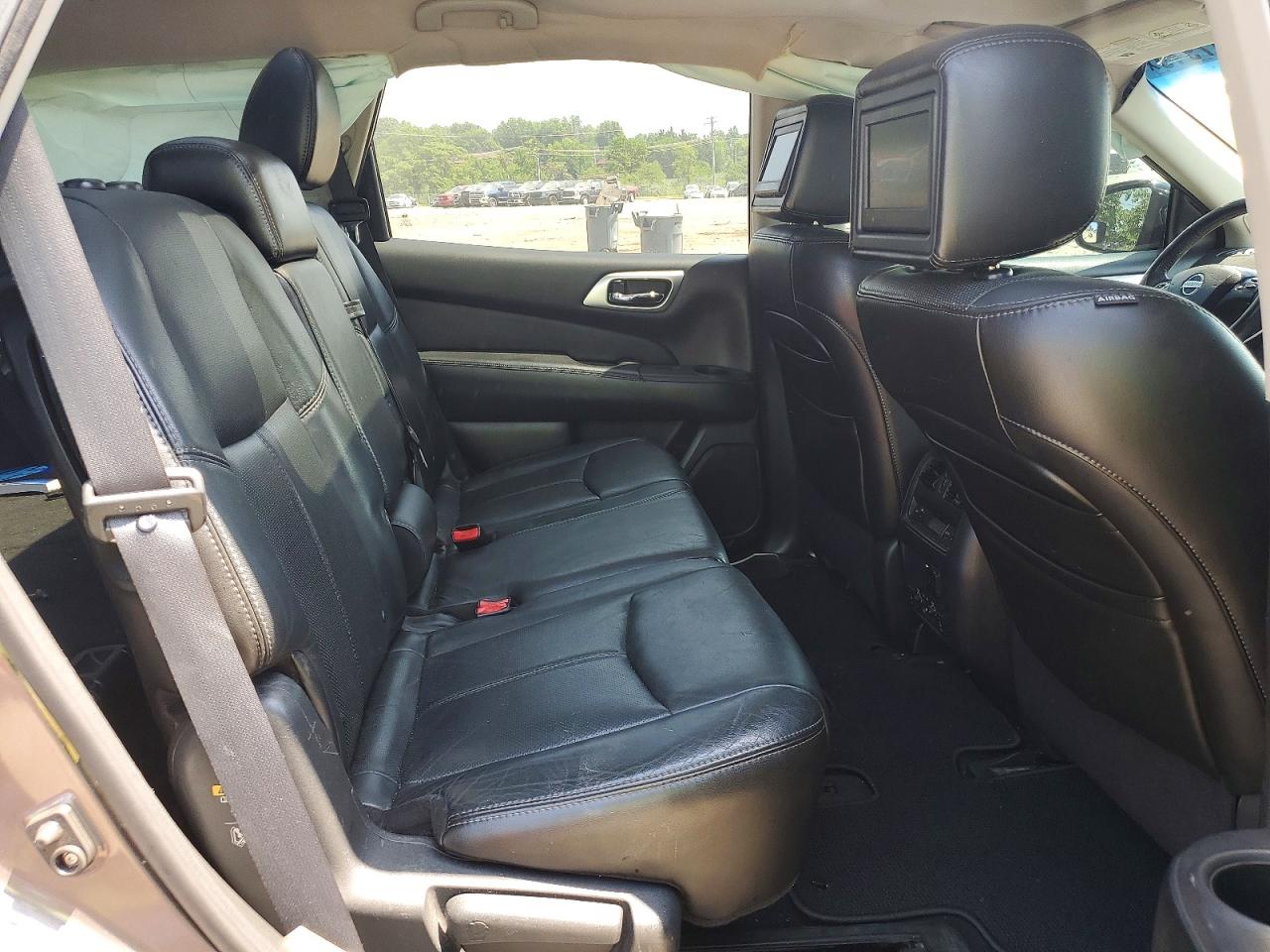 2013 Nissan Pathfinder S Brown vin: 5N1AR2MM4DC674090