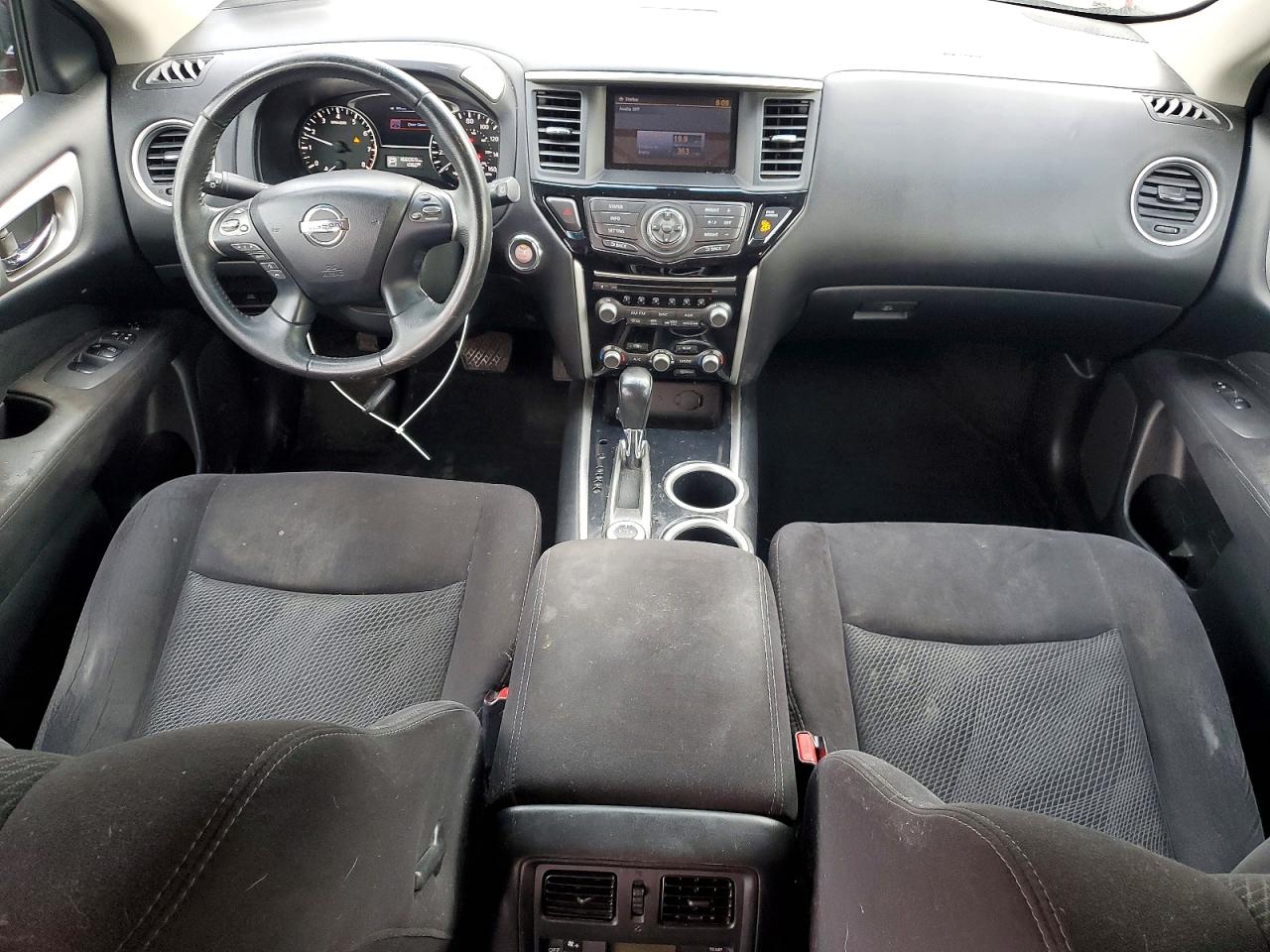2013 Nissan Pathfinder S Red vin: 5N1AR2MM4DC683405