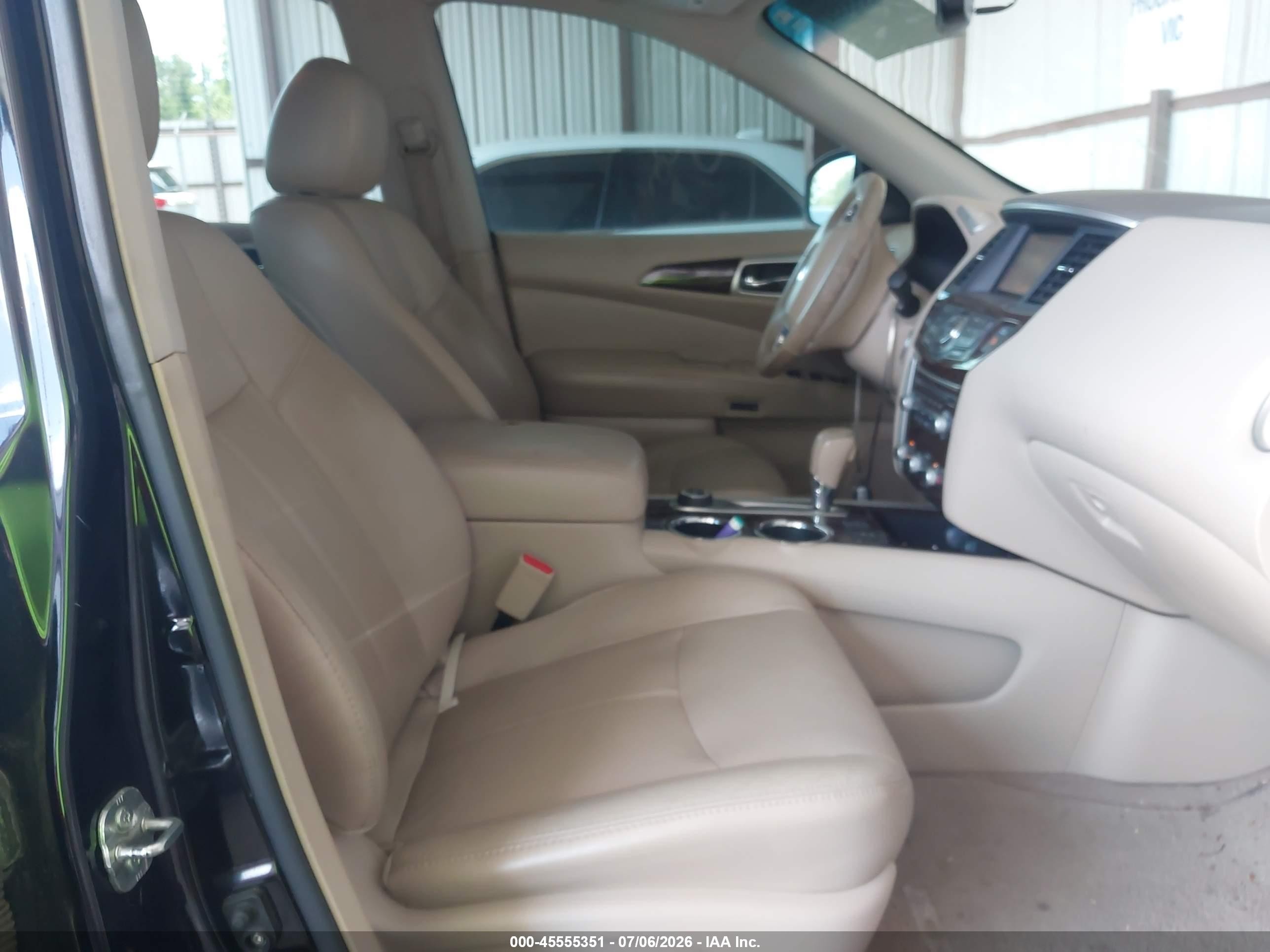2013 Nissan Pathfinder Sl Black vin: 5N1AR2MM4DC684439