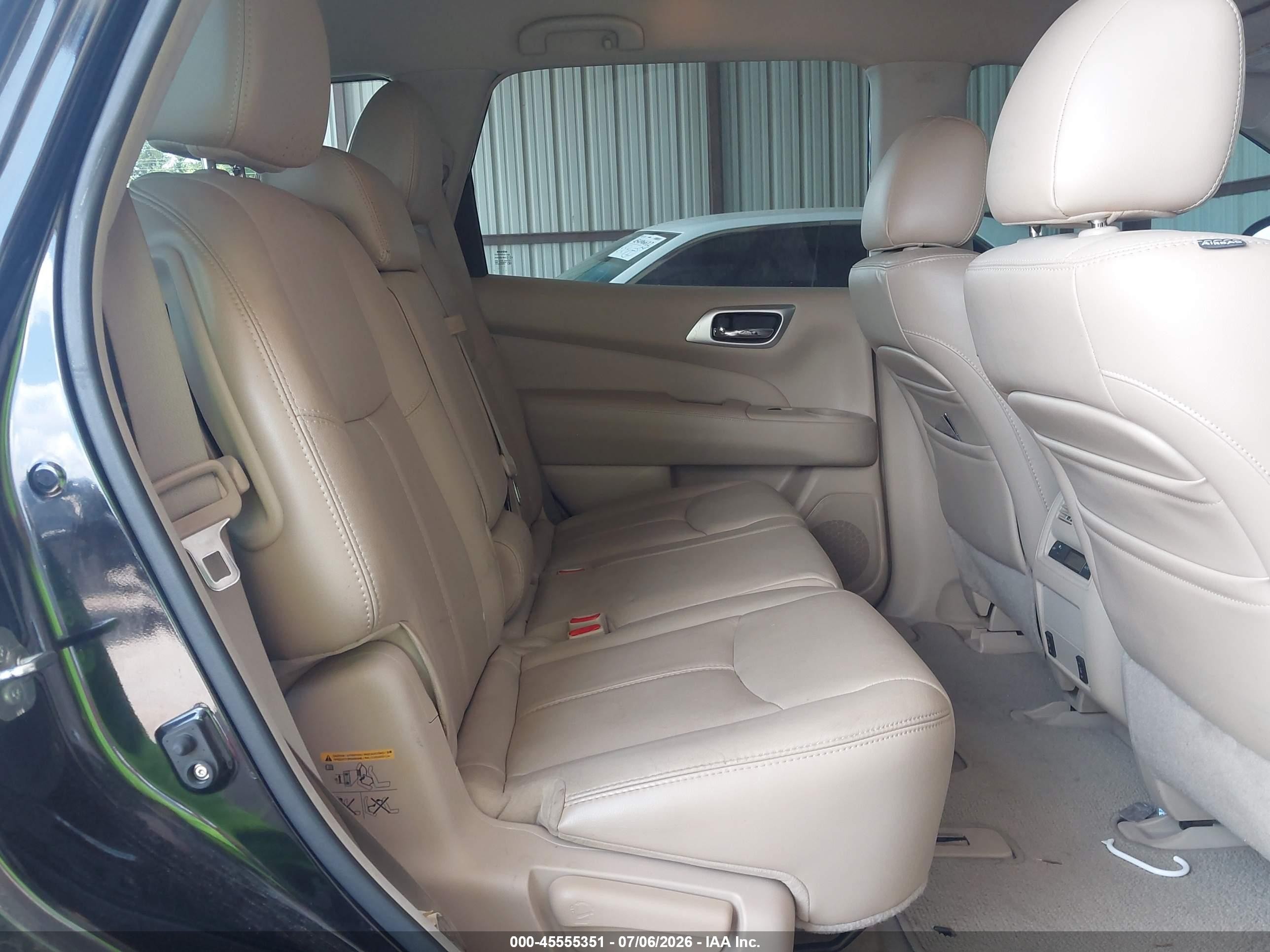 2013 Nissan Pathfinder Sl Black vin: 5N1AR2MM4DC684439
