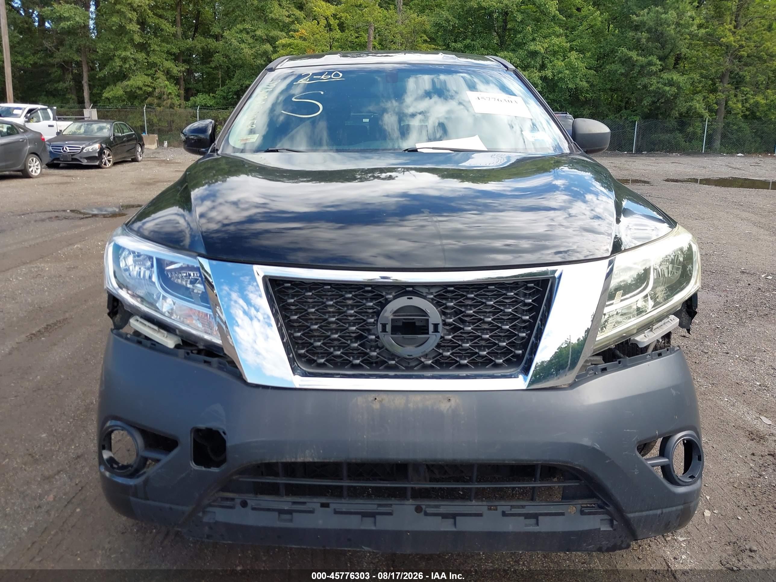 2013 Nissan Pathfinder S Черный vin: 5N1AR2MM4DC687468