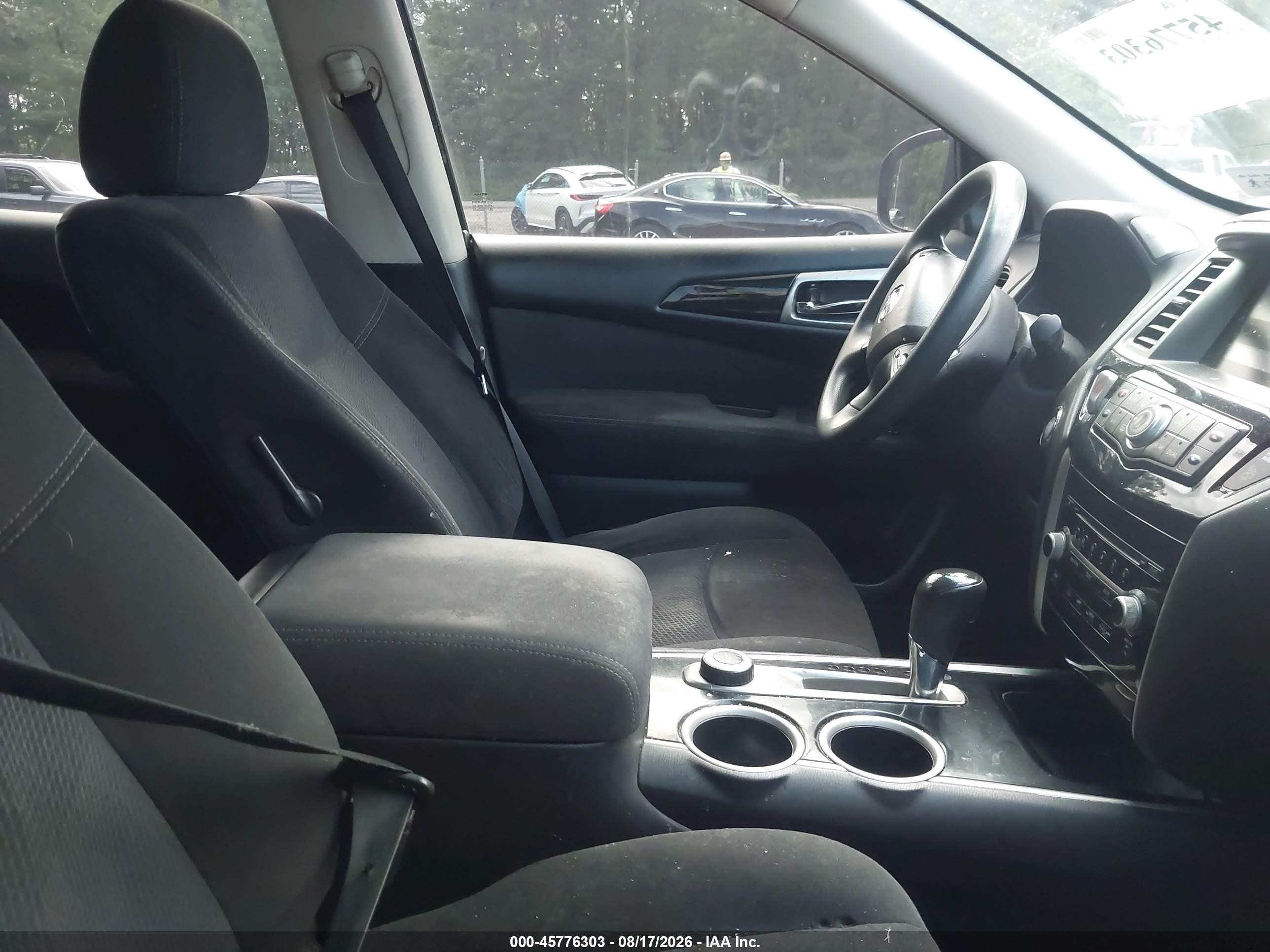 2013 Nissan Pathfinder S Черный vin: 5N1AR2MM4DC687468