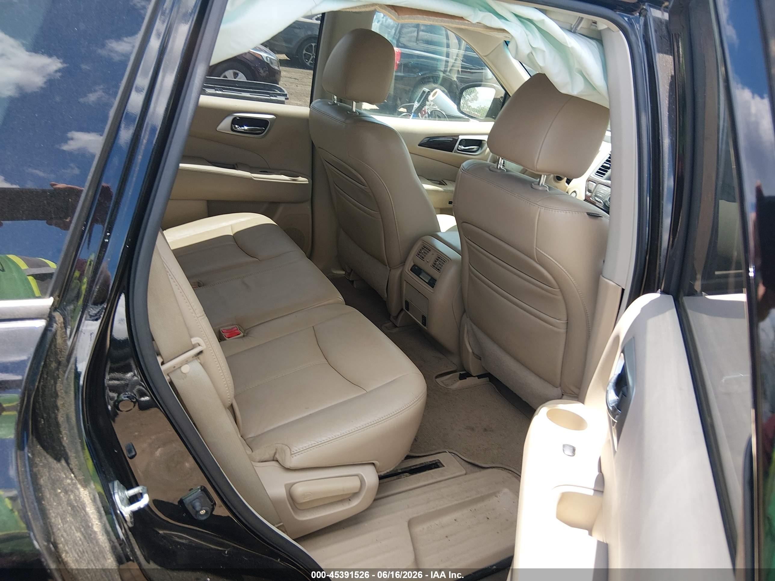 2013 Nissan Pathfinder Sl Black vin: 5N1AR2MM4DC688877