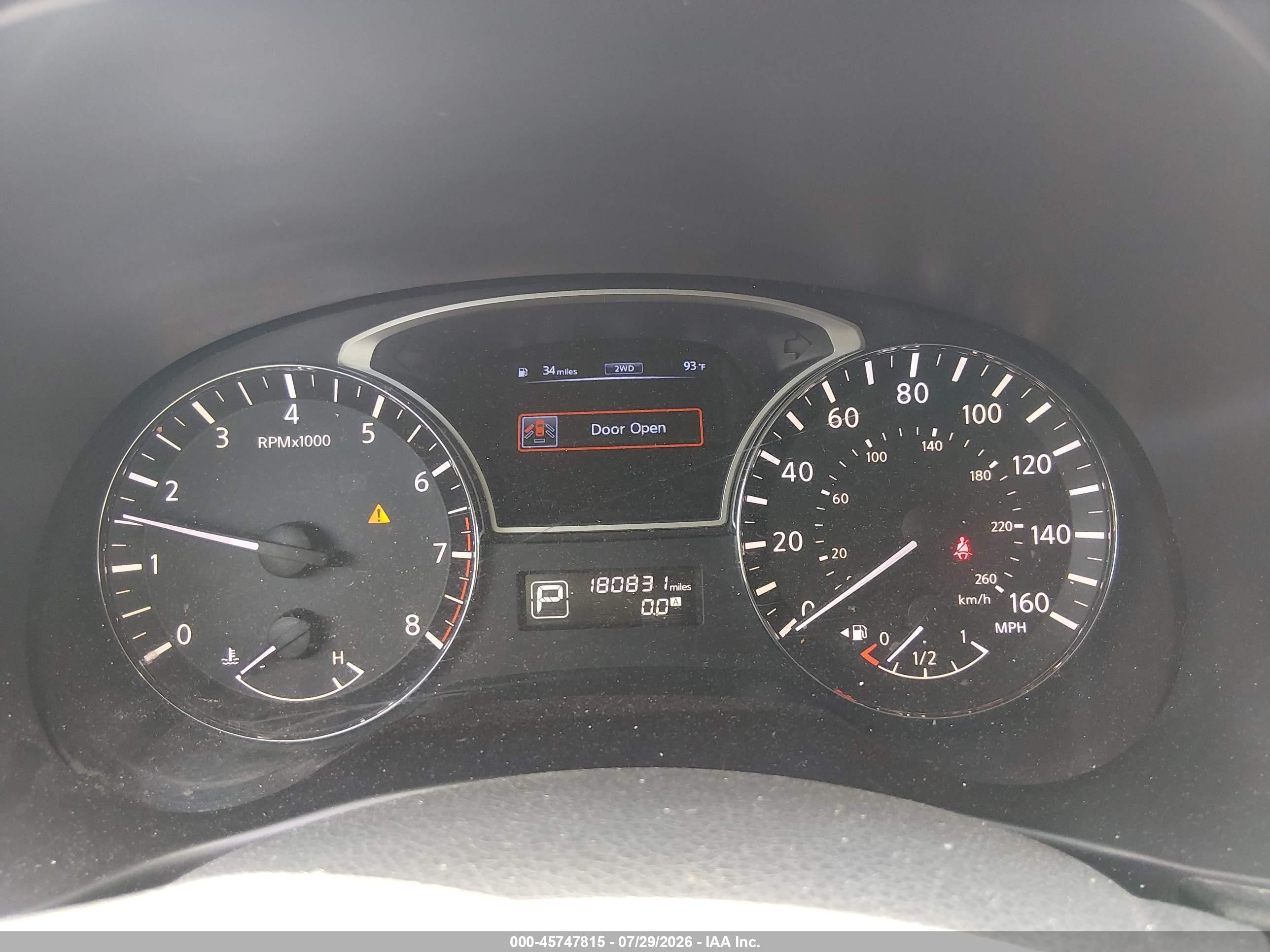 2014 Nissan Pathfinder Sl Red vin: 5N1AR2MM4EC608415