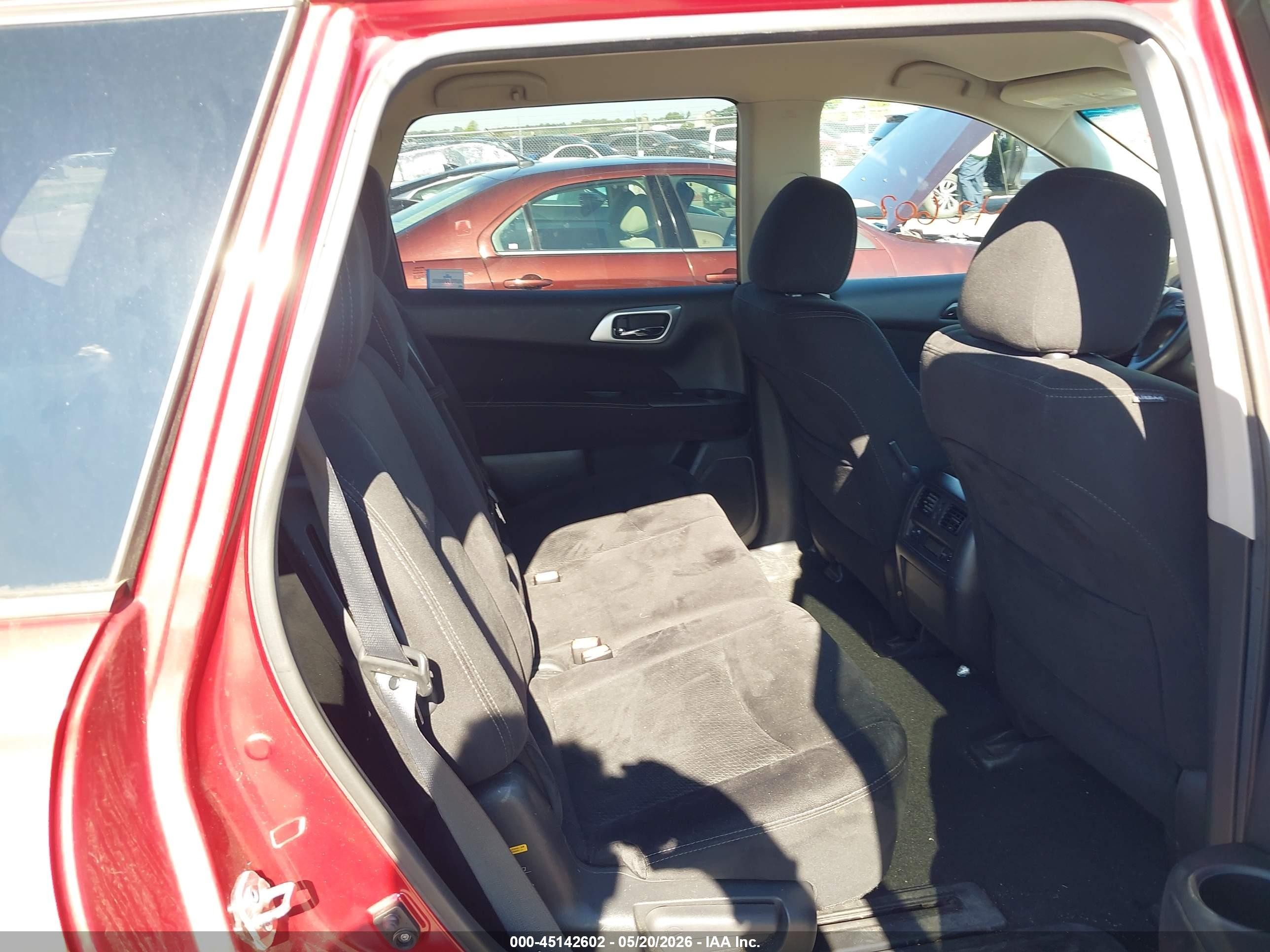 2014 Nissan Pathfinder Sv Red vin: 5N1AR2MM4EC625330
