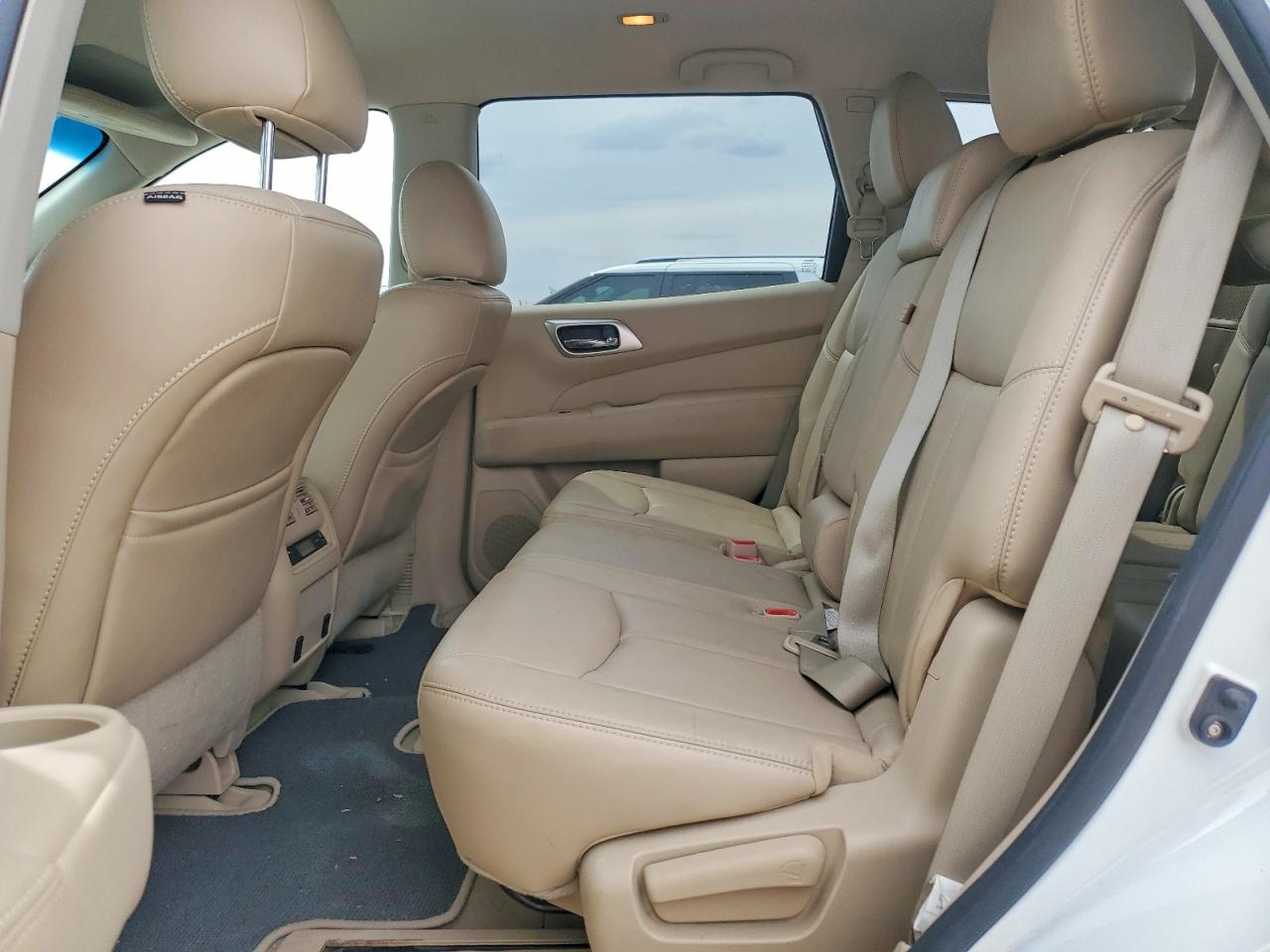 2014 Nissan Pathfinder Sl White vin: 5N1AR2MM4EC626851