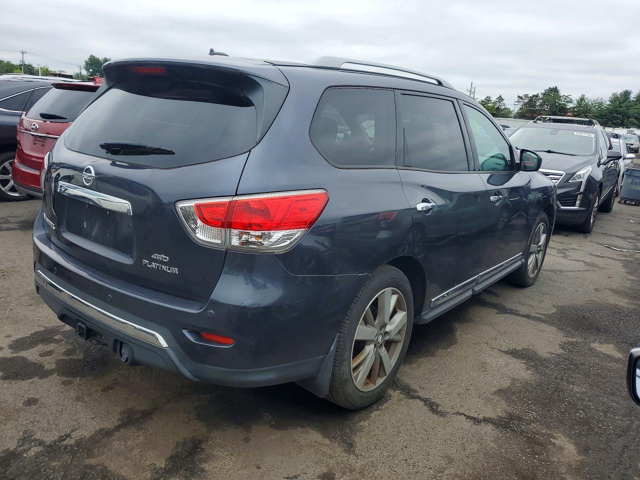 2014 Nissan Pathfinder S Gray vin: 5N1AR2MM4EC630673