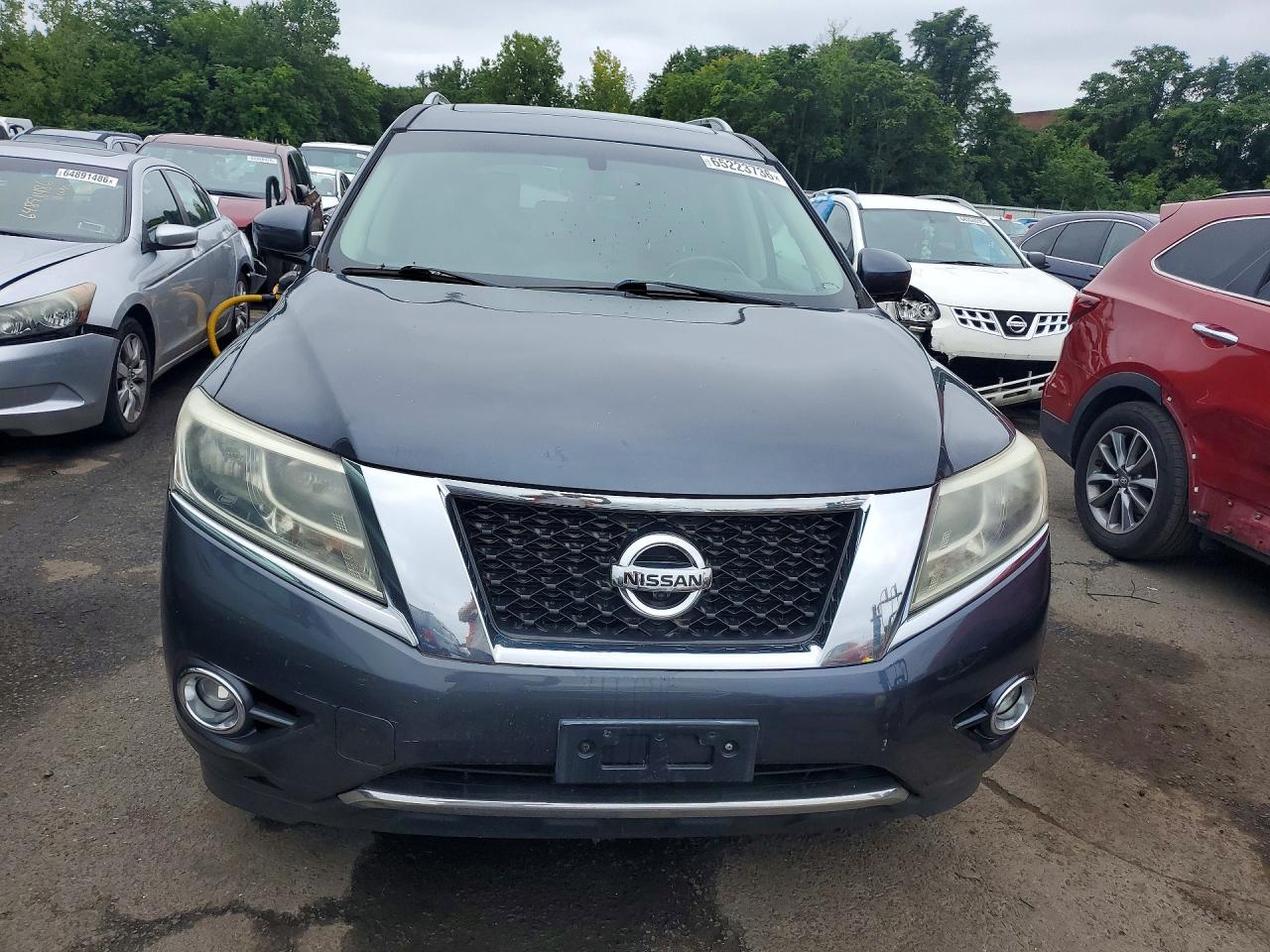 2014 Nissan Pathfinder S Gray vin: 5N1AR2MM4EC630673