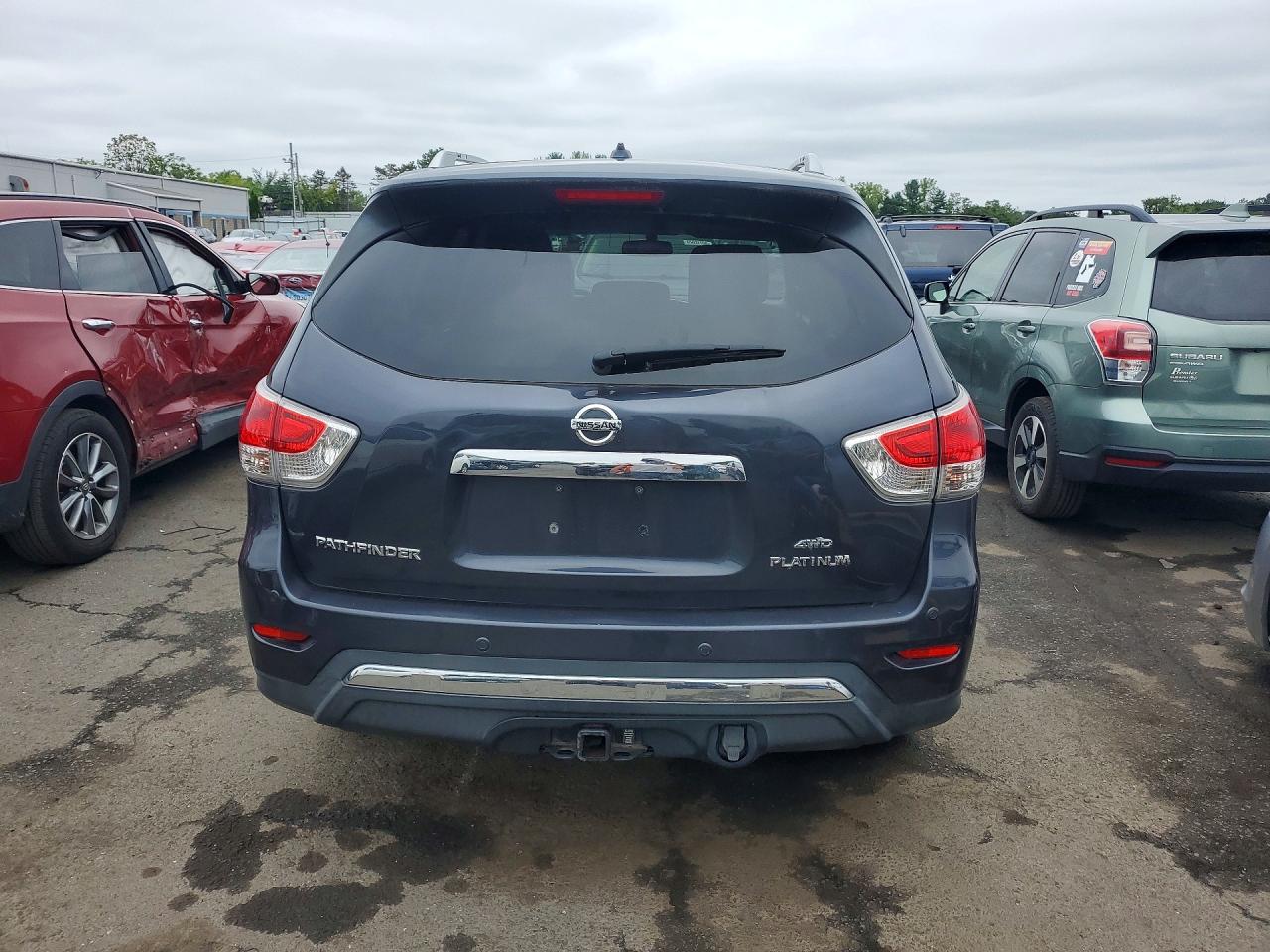 2014 Nissan Pathfinder S Gray vin: 5N1AR2MM4EC630673