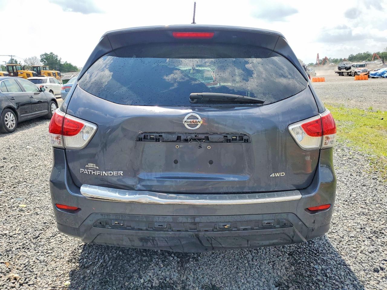 2014 Nissan Pathfinder S Gray vin: 5N1AR2MM4EC654830