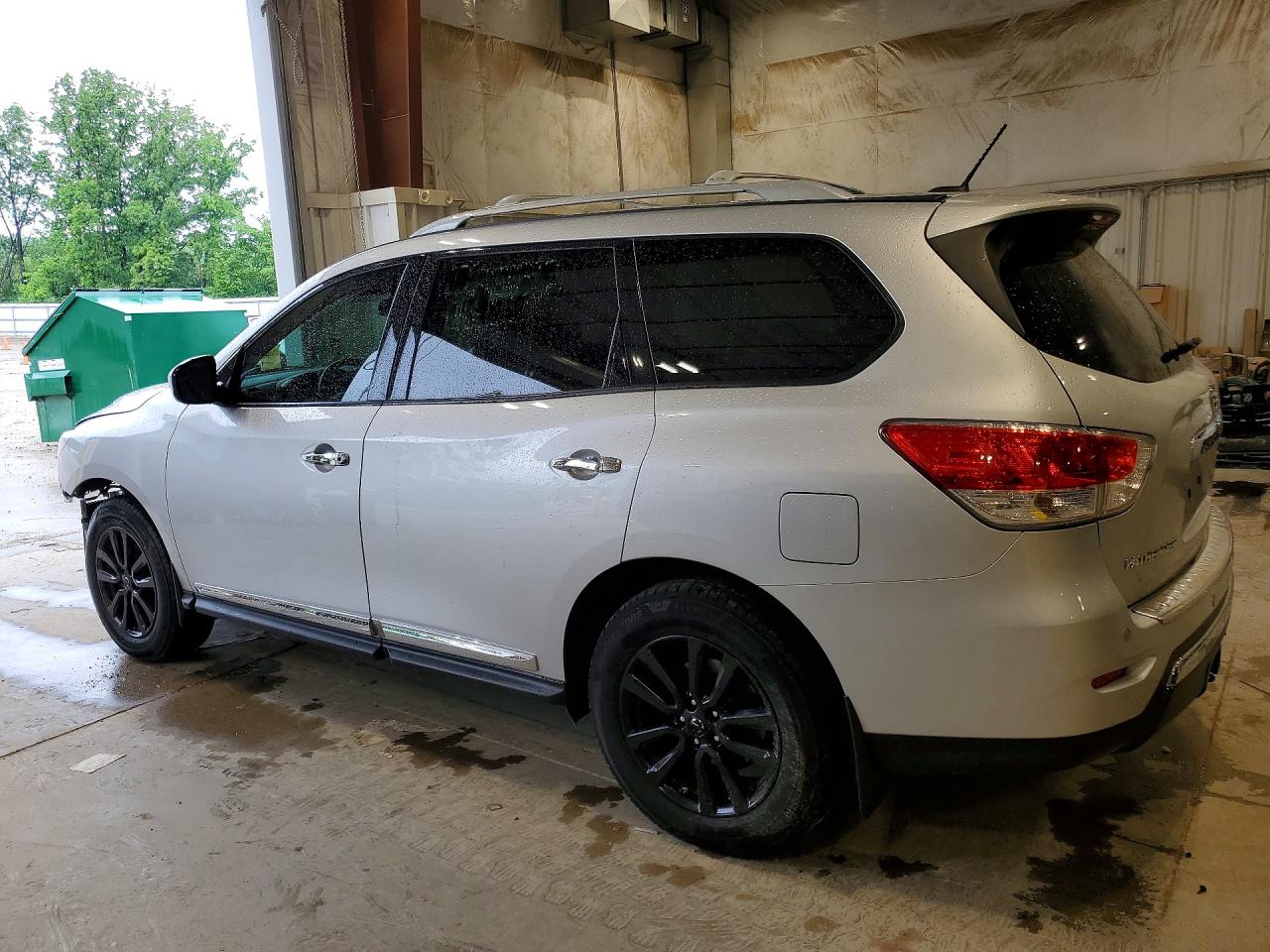 2014 Nissan Pathfinder Sl Silver vin: 5N1AR2MM4EC684281
