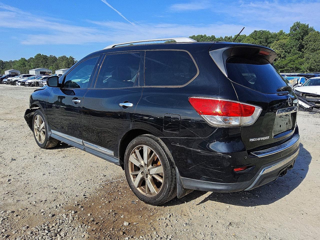 2014 Nissan Pathfinder S Black vin: 5N1AR2MM4EC692641