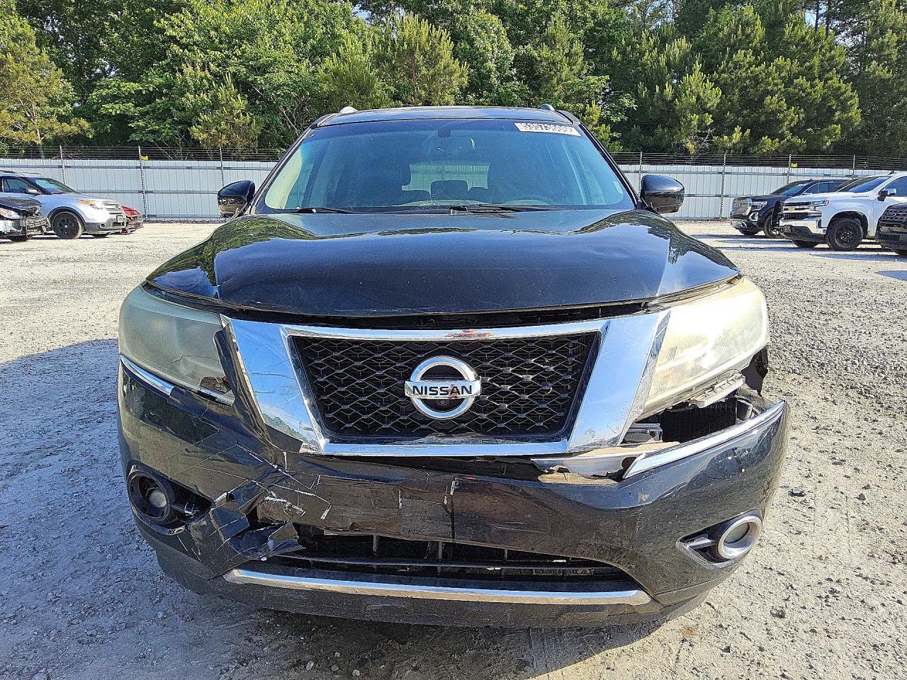 2014 Nissan Pathfinder S Black vin: 5N1AR2MM4EC692641