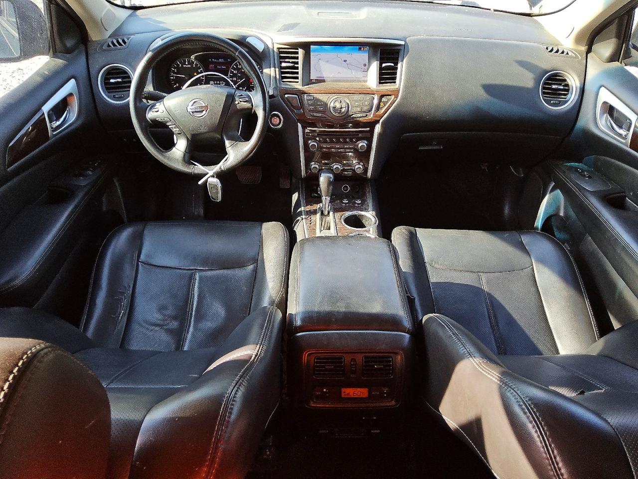 2014 Nissan Pathfinder S Black vin: 5N1AR2MM4EC692641