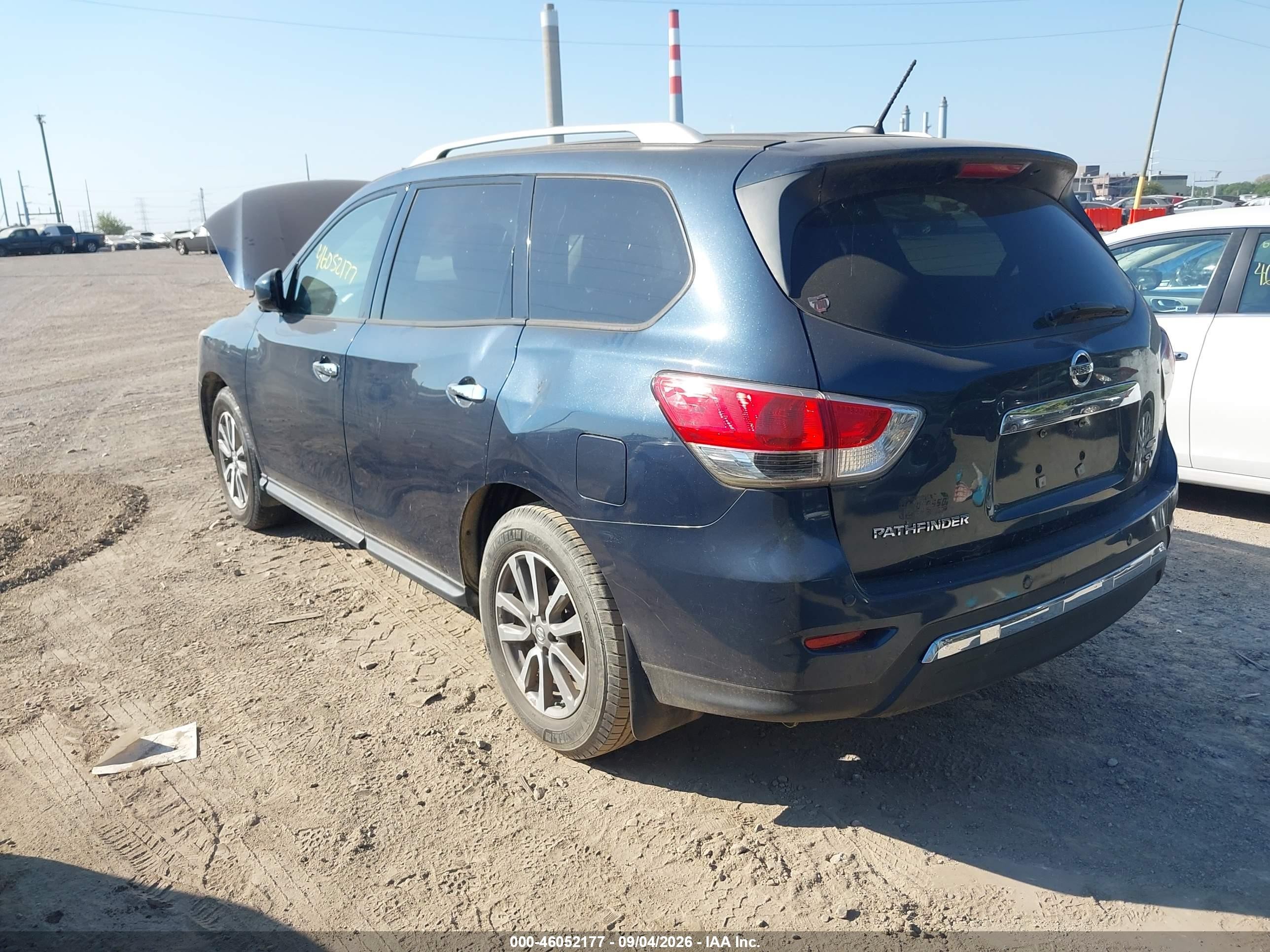 2014 Nissan Pathfinder Platinum/s/sl/sv Синий vin: 5N1AR2MM4EC694101