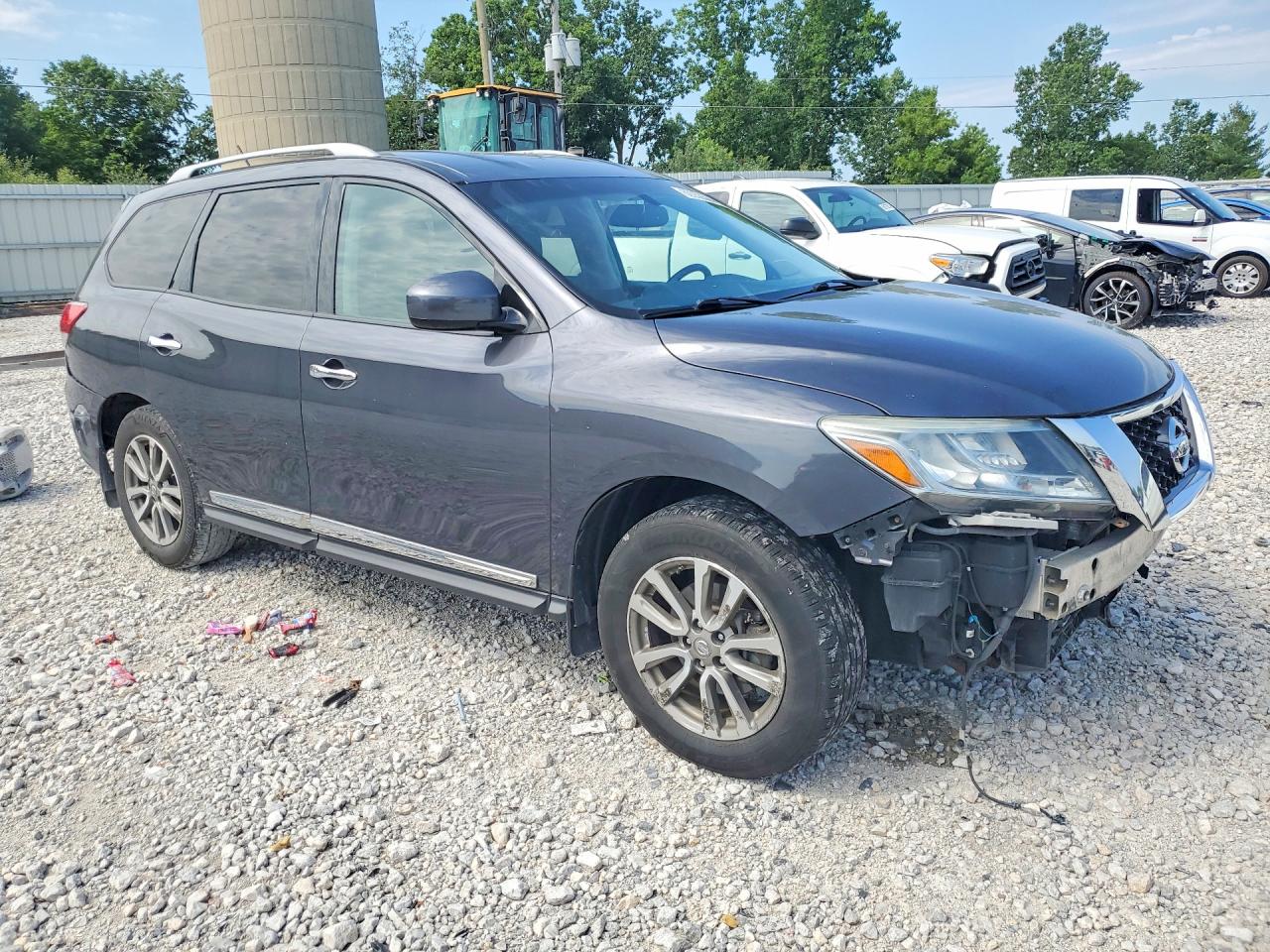 2014 Nissan Pathfinder Sl Charcoal vin: 5N1AR2MM4EC706294