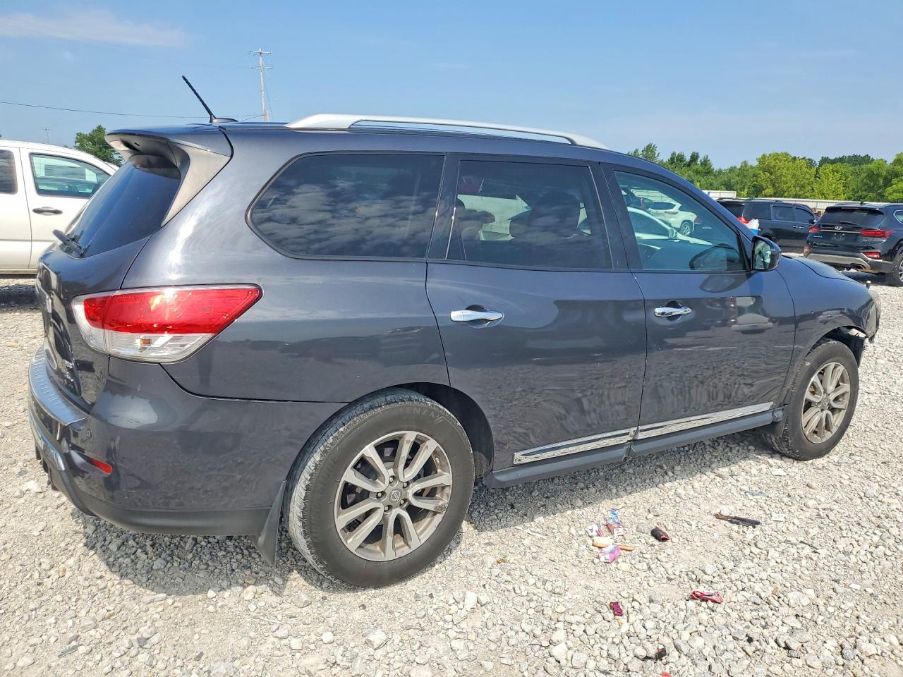 2014 Nissan Pathfinder Sl Charcoal vin: 5N1AR2MM4EC706294
