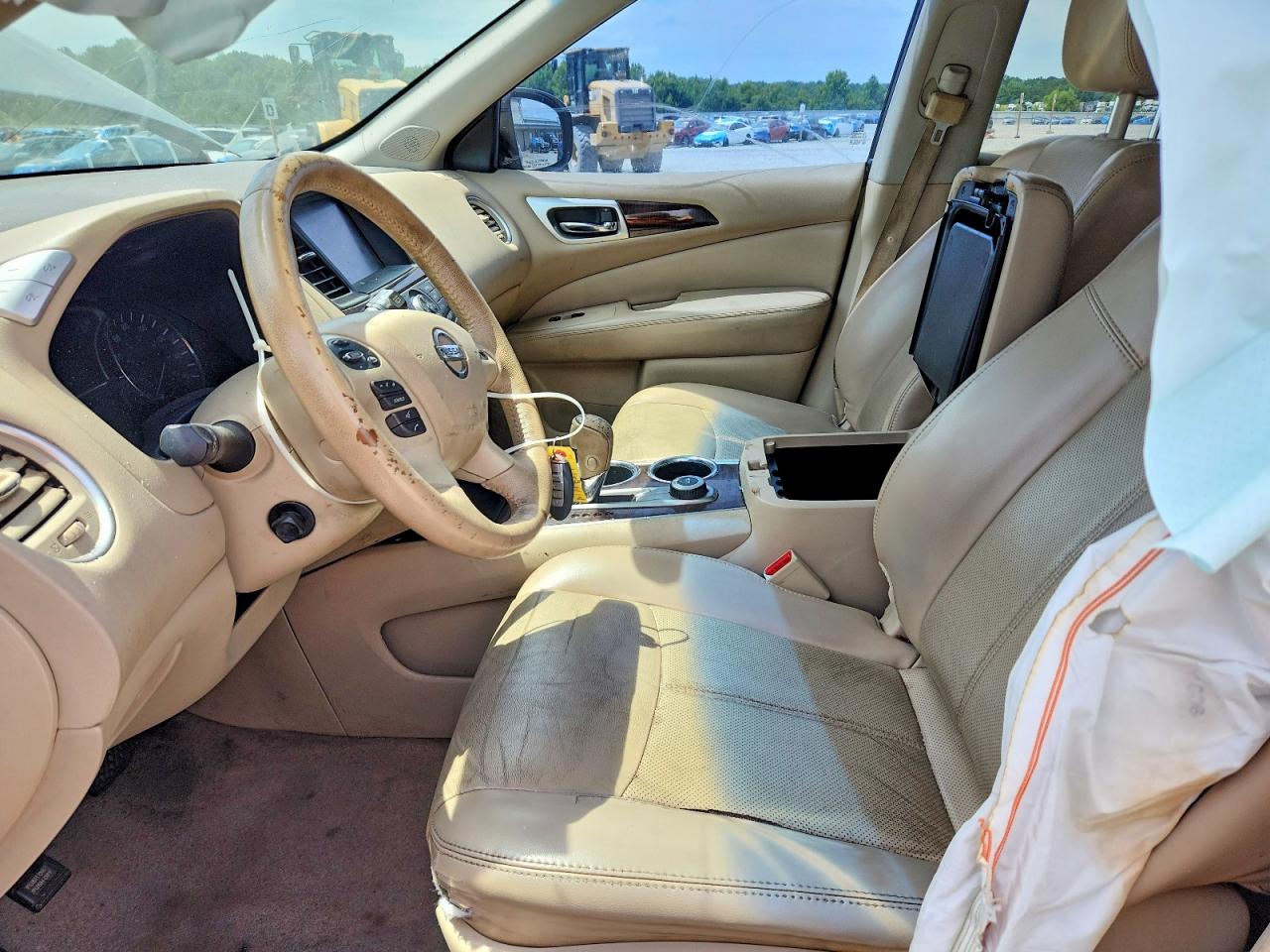 2014 Nissan Pathfinder S Blue vin: 5N1AR2MM4EC708546
