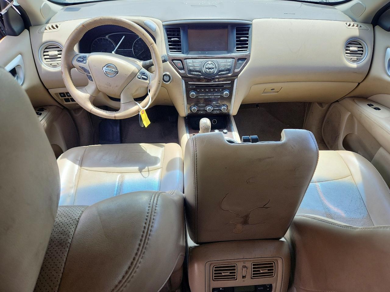 2014 Nissan Pathfinder S Blue vin: 5N1AR2MM4EC708546