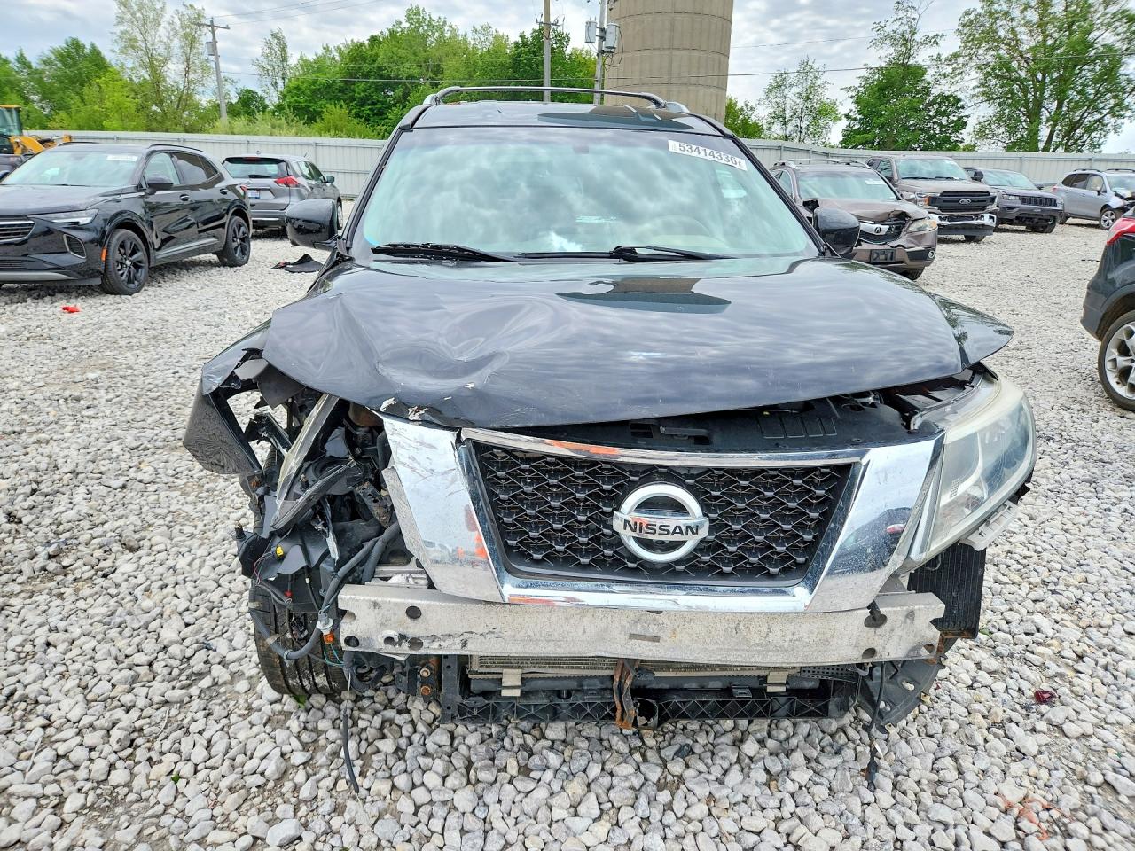 2014 Nissan Pathfinder Platinum Black vin: 5N1AR2MM4EC713004