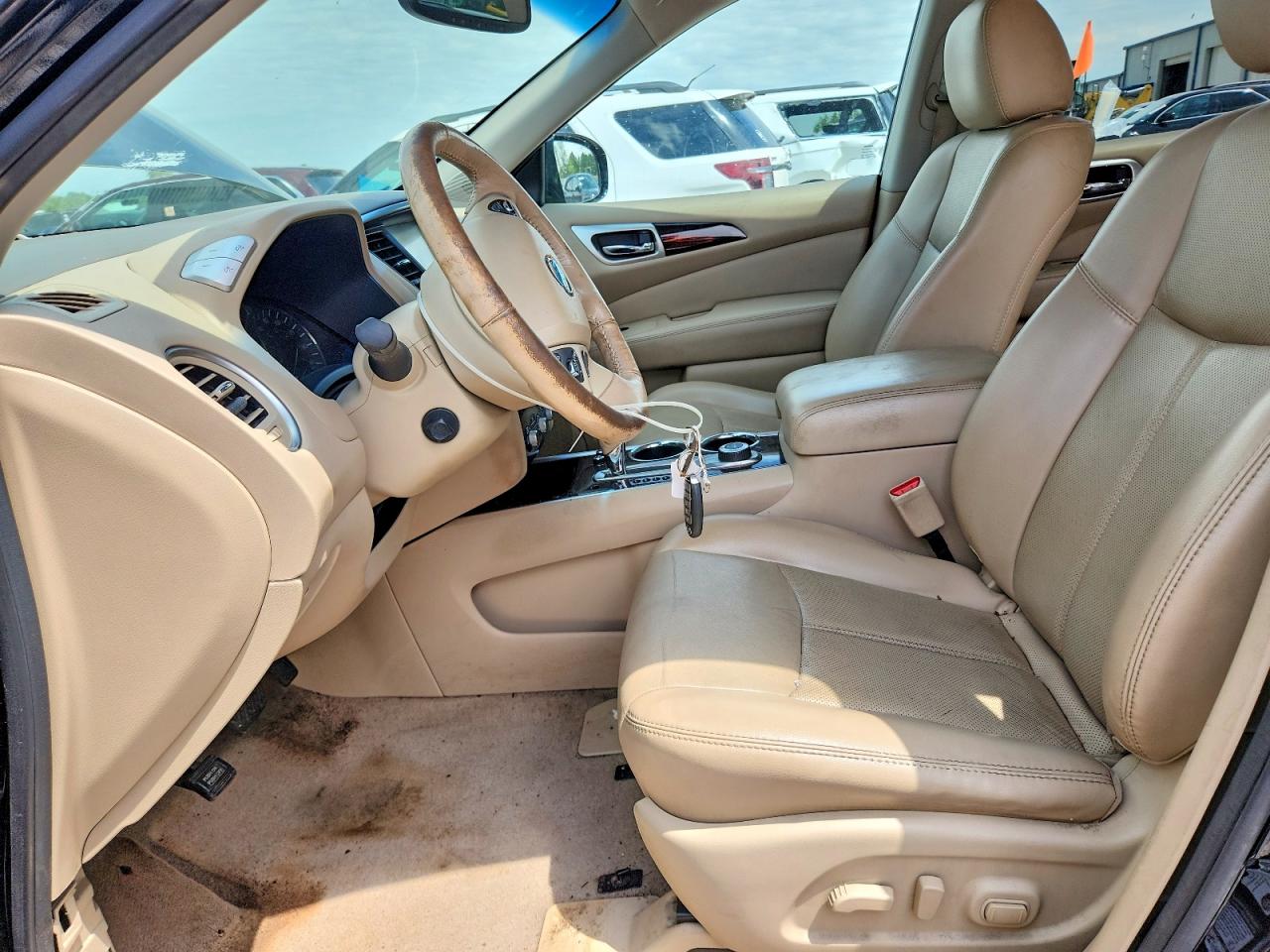 2014 Nissan Pathfinder Platinum Black vin: 5N1AR2MM4EC713004