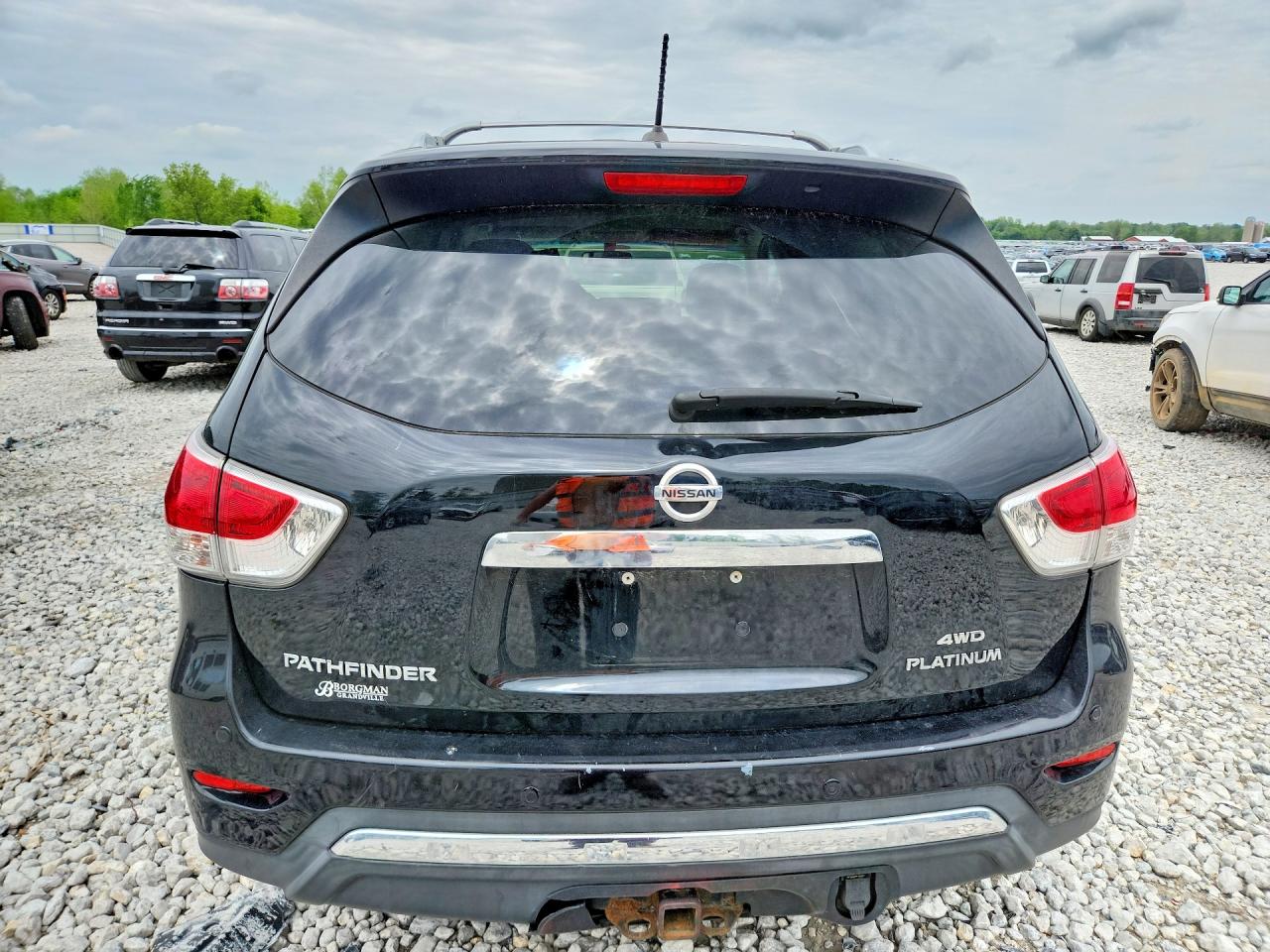 2014 Nissan Pathfinder Platinum Black vin: 5N1AR2MM4EC713004