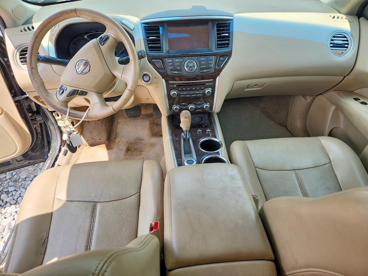 2014 Nissan Pathfinder Platinum Black vin: 5N1AR2MM4EC713004
