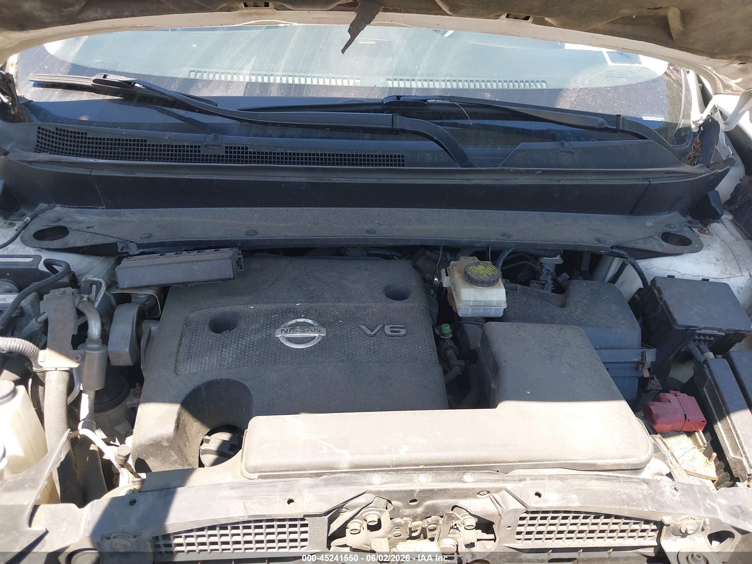 2015 Nissan Pathfinder Sl Белый vin: 5N1AR2MM4FC601899