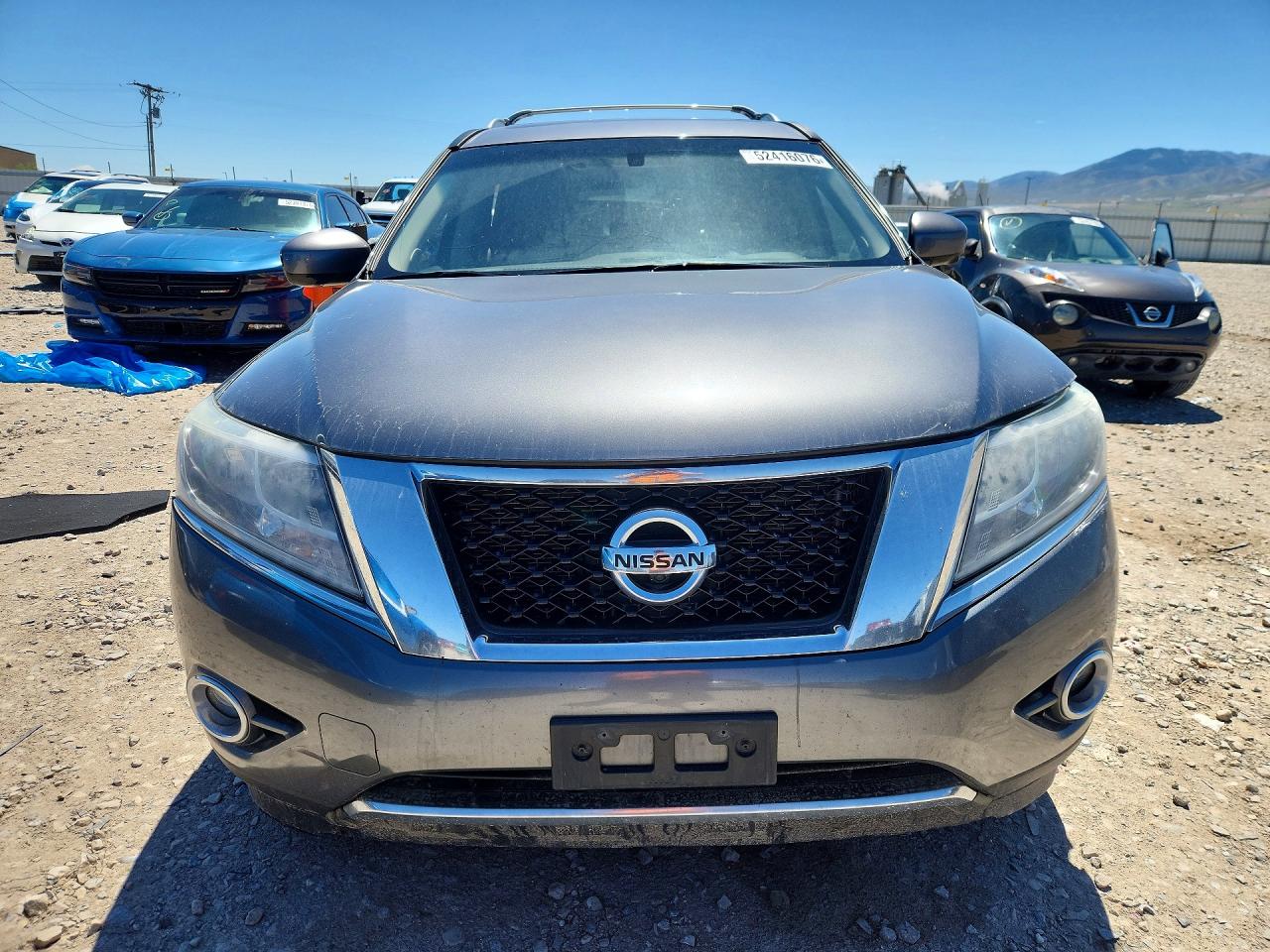 2015 Nissan Pathfinder Sl Gray vin: 5N1AR2MM4FC617455
