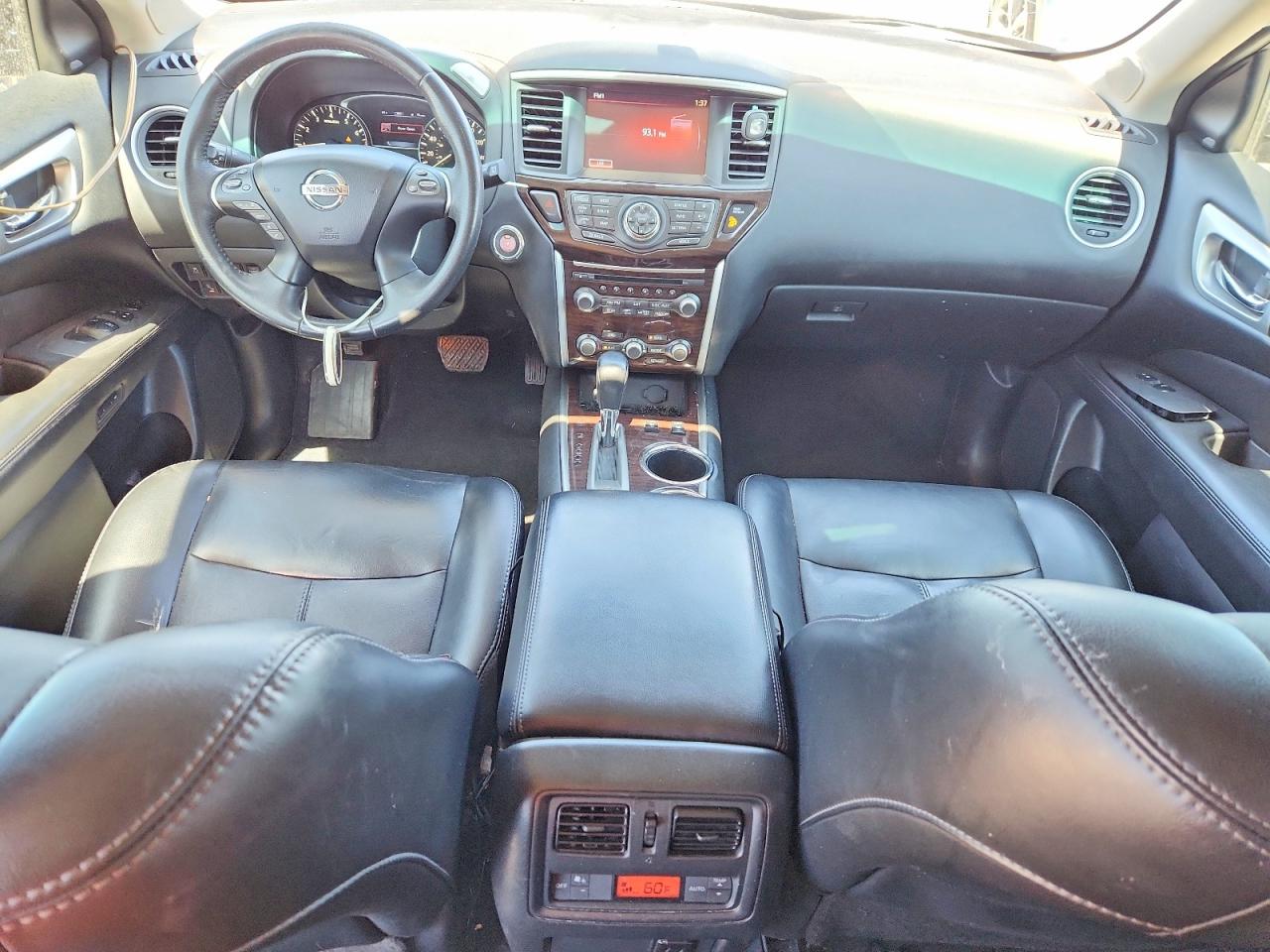 2015 Nissan Pathfinder Sl Gray vin: 5N1AR2MM4FC617455