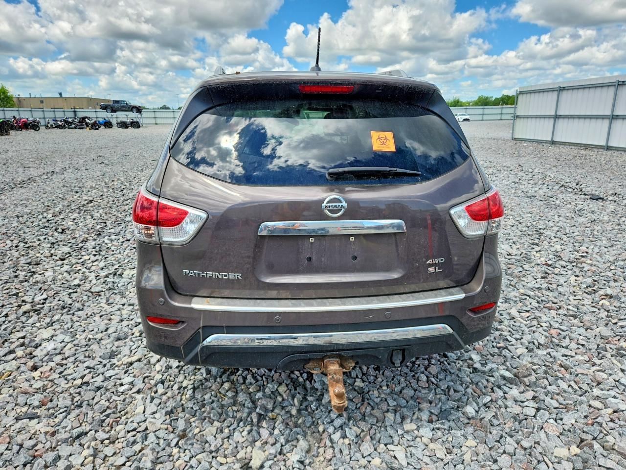 2015 Nissan Pathfinder Sl Коричневый vin: 5N1AR2MM4FC622039