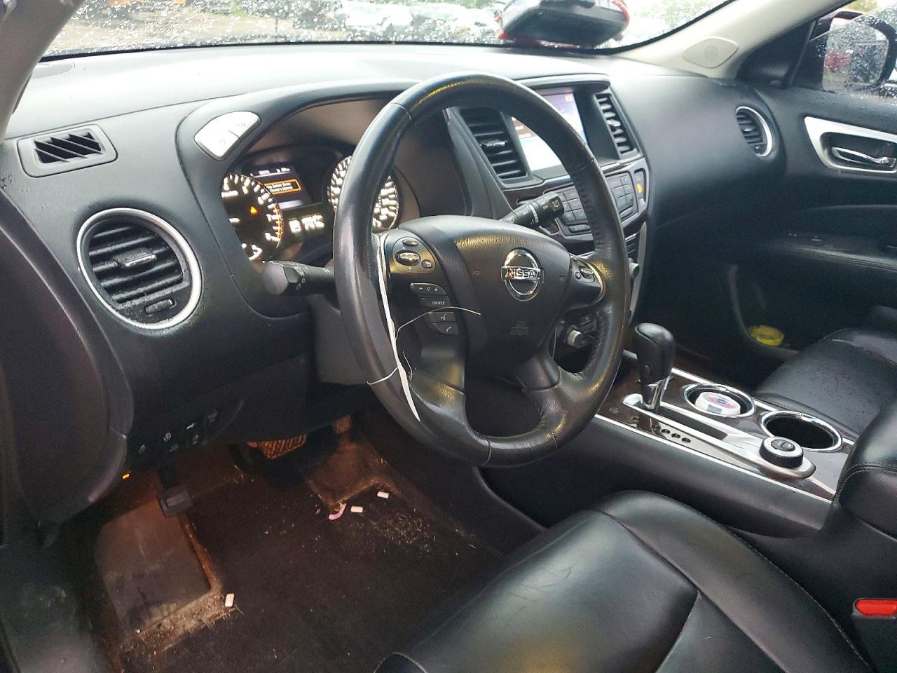 2015 Nissan Pathfinder S Black vin: 5N1AR2MM4FC664646