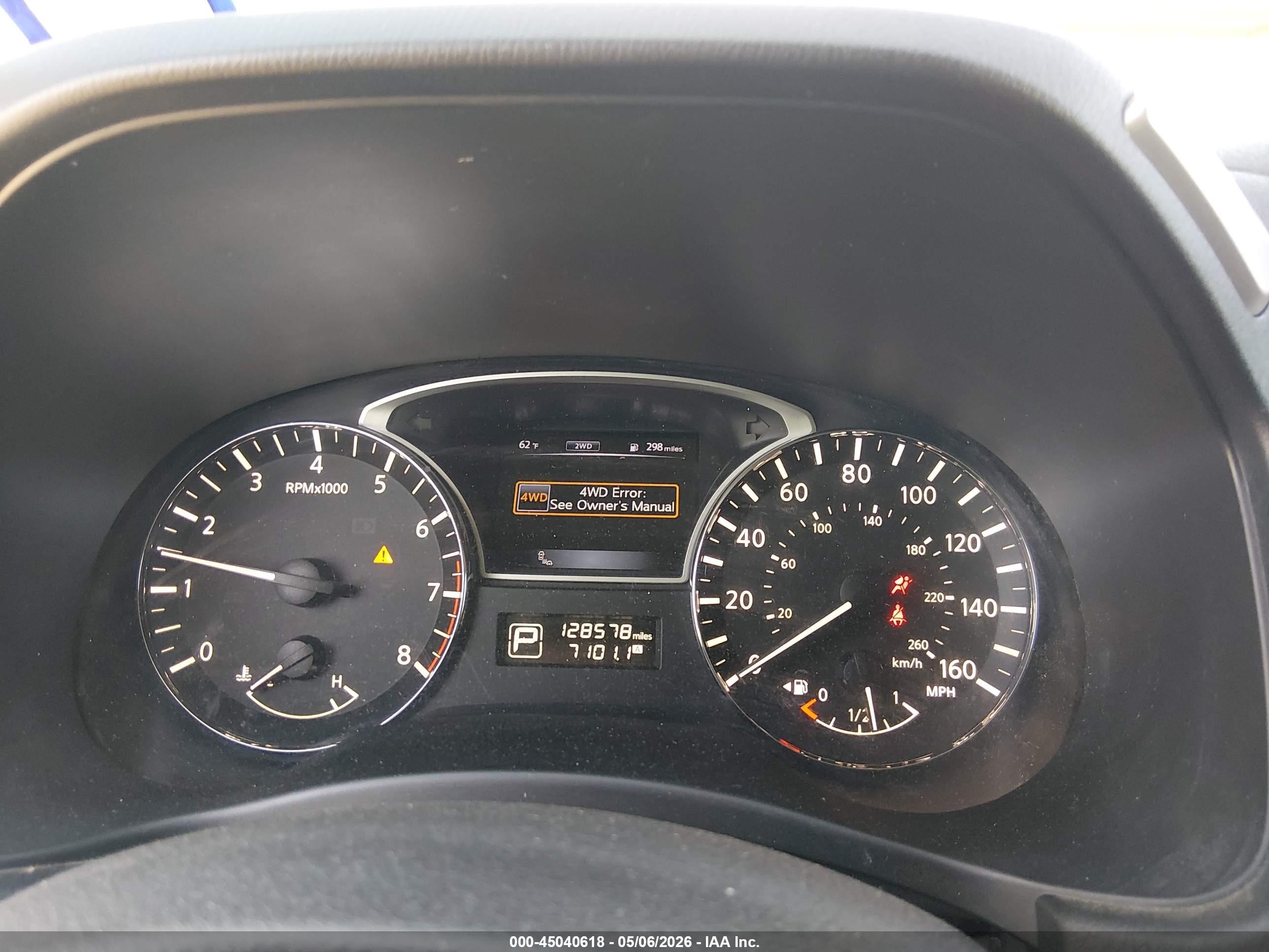 2015 Nissan Pathfinder Sl Gray vin: 5N1AR2MM4FC676778