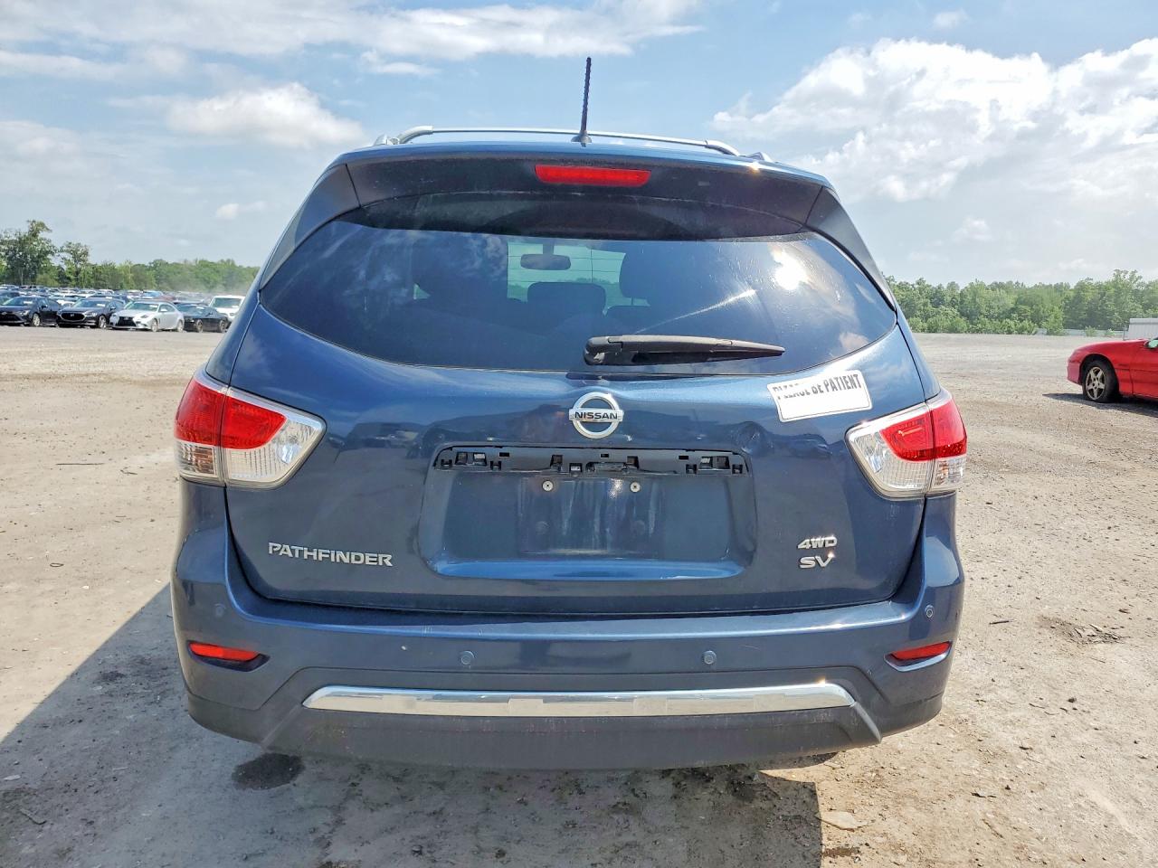 2015 Nissan Pathfinder S Blue vin: 5N1AR2MM4FC686730