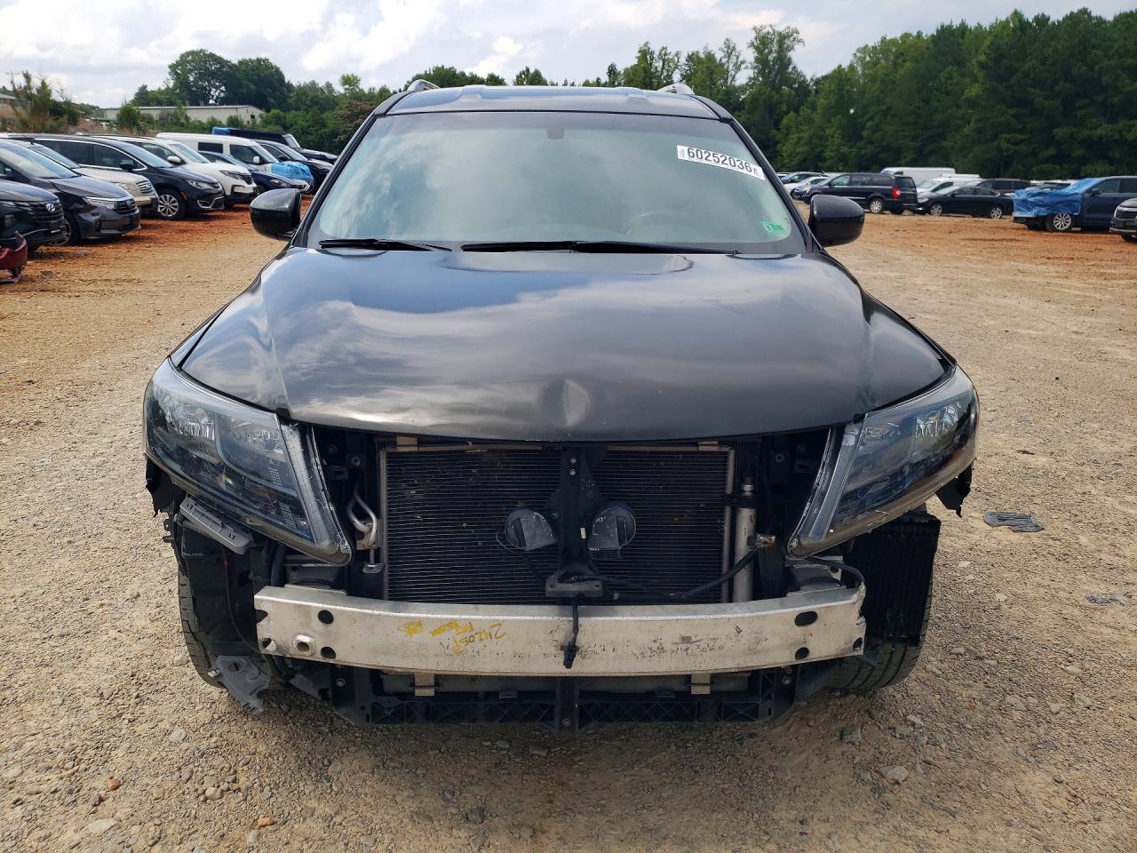 2015 Nissan Pathfinder Sv Gray vin: 5N1AR2MM4FC697551