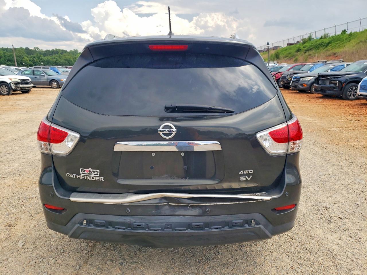 2015 Nissan Pathfinder Sv Gray vin: 5N1AR2MM4FC697551