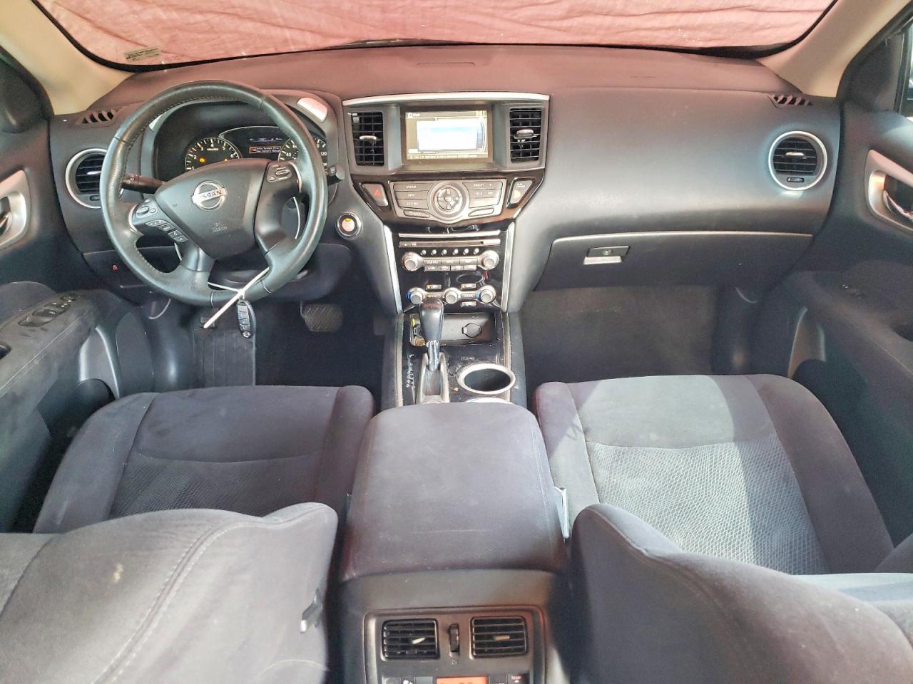 2015 Nissan Pathfinder Sv Gray vin: 5N1AR2MM4FC697551