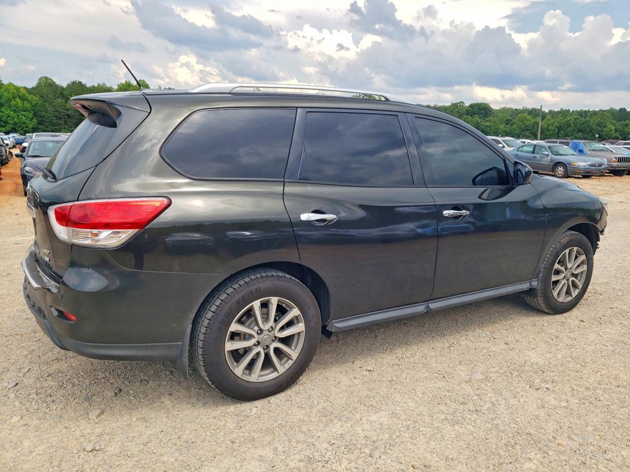 2015 Nissan Pathfinder Sv Gray vin: 5N1AR2MM4FC697551