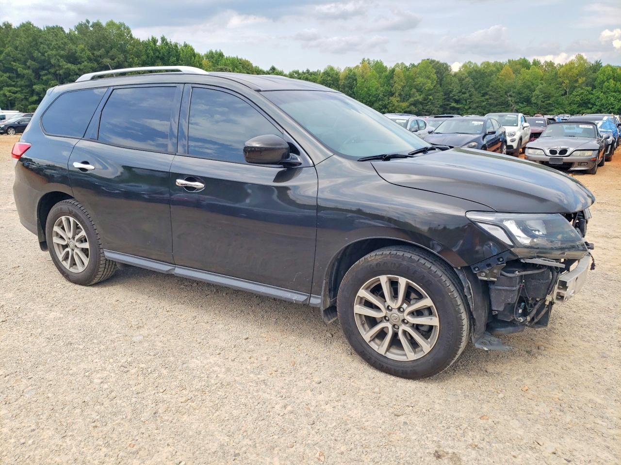 2015 Nissan Pathfinder Sv Gray vin: 5N1AR2MM4FC697551