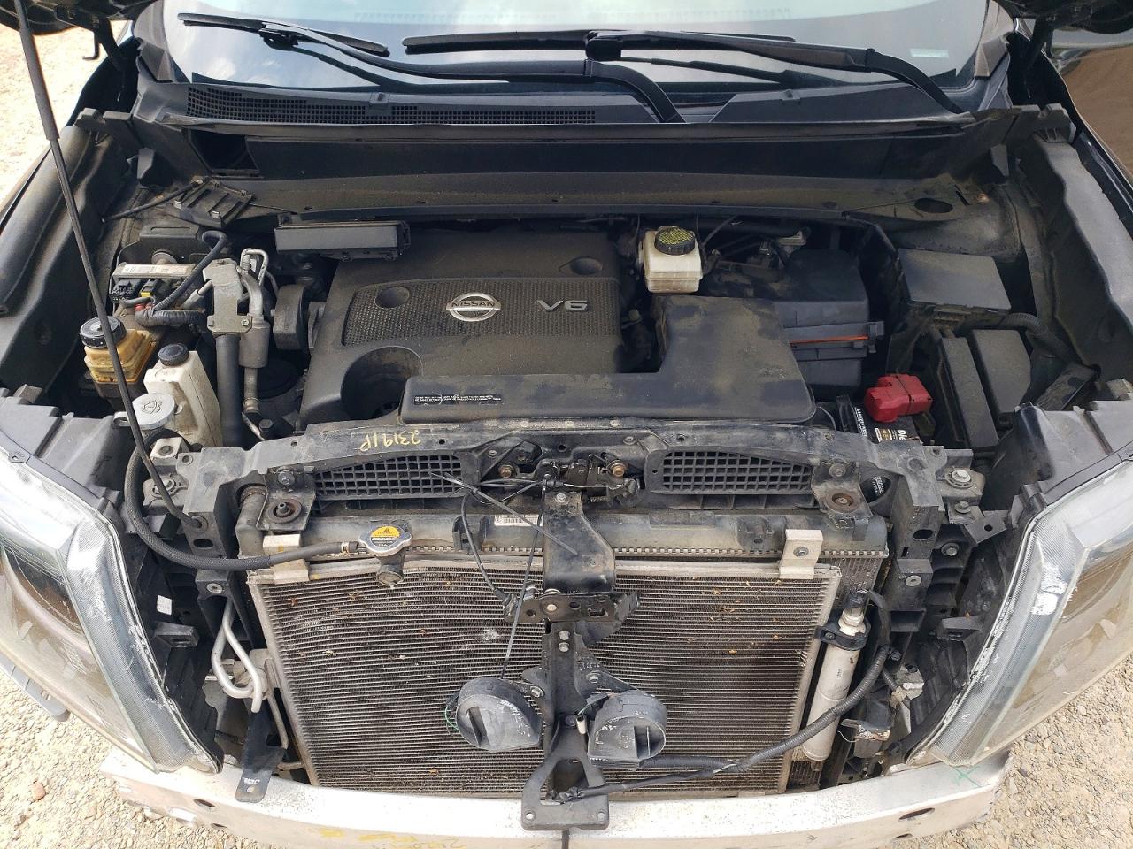 2015 Nissan Pathfinder Sv Gray vin: 5N1AR2MM4FC697551