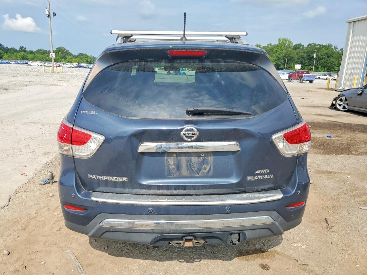 2016 Nissan Pathfinder Platinum Blue vin: 5N1AR2MM4GC635214