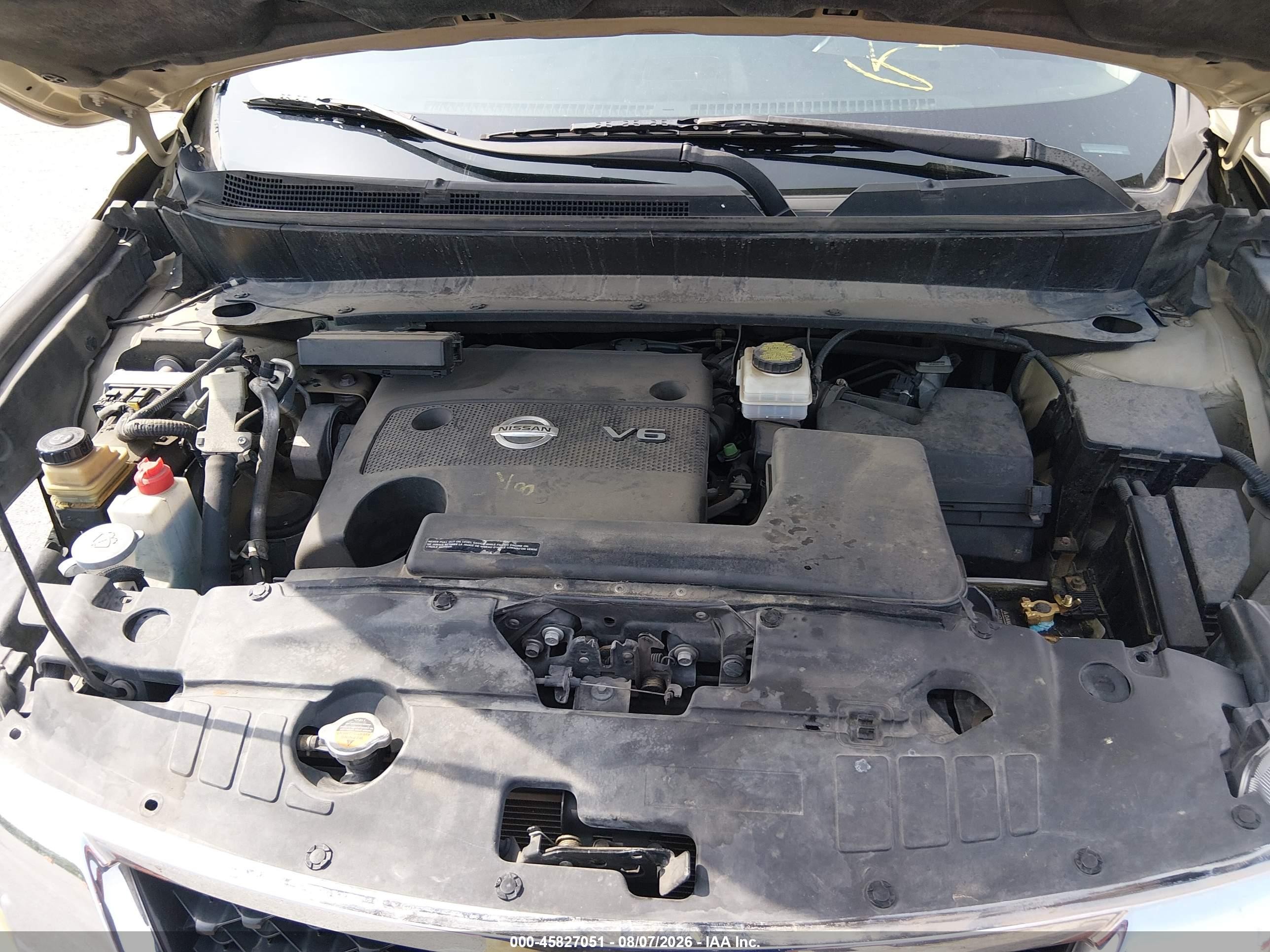 2013 Nissan Pathfinder Sv Gold vin: 5N1AR2MM5DC611869