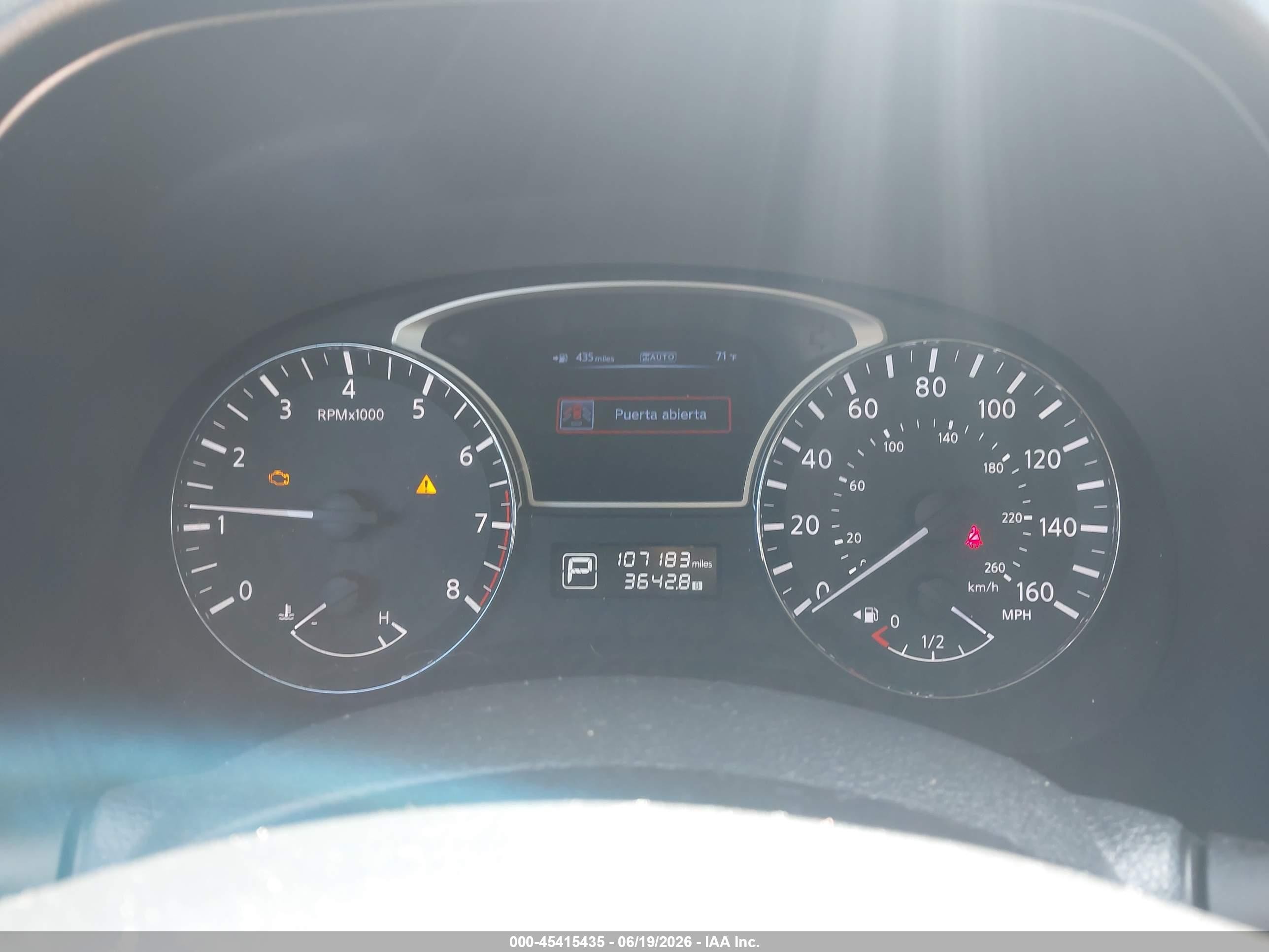 2013 Nissan Pathfinder Sv Blue vin: 5N1AR2MM5DC642359